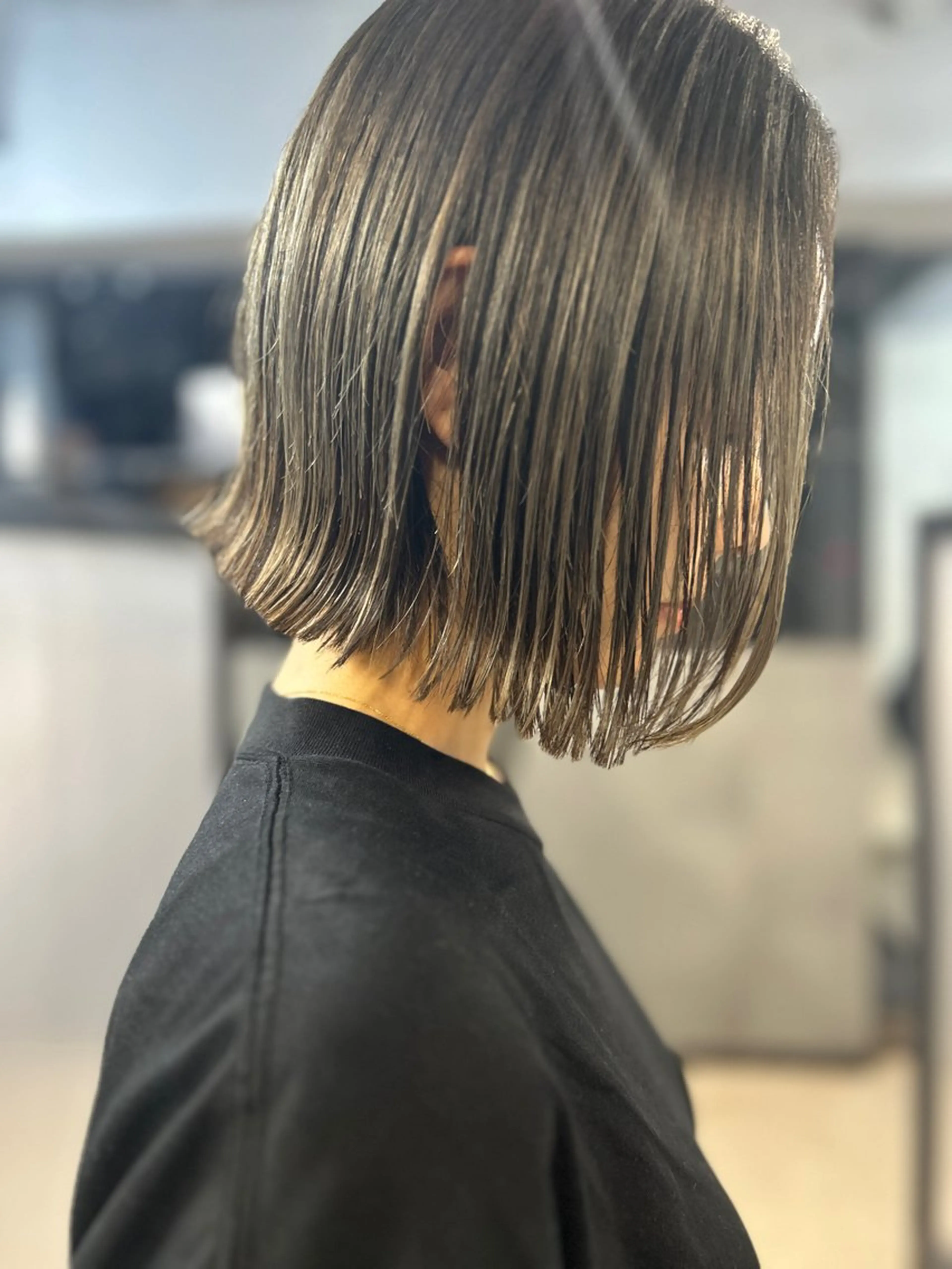 ショート カラー 新宿/美髪矯正 髪質改善/韓国風山本のヘアスタイル