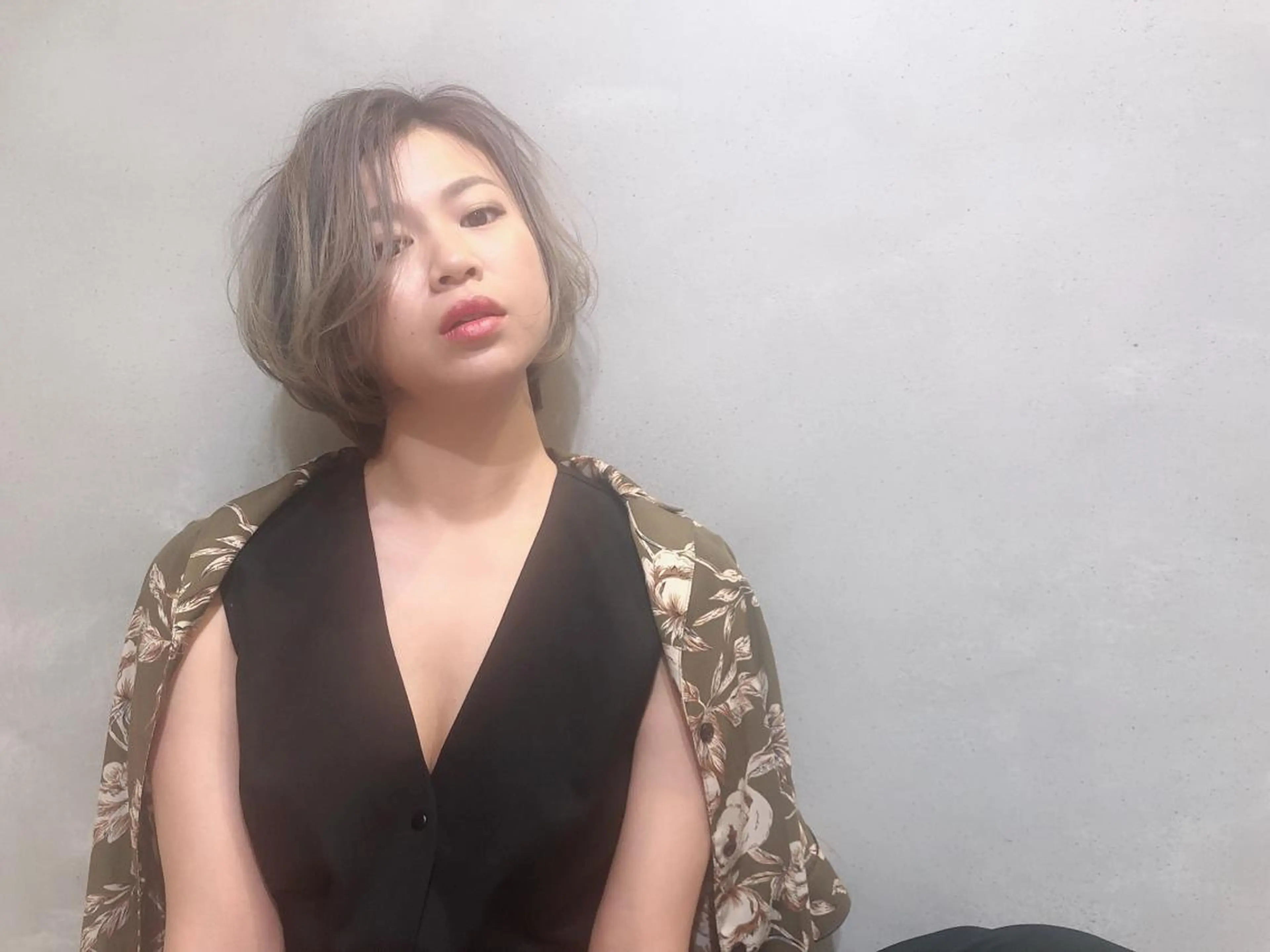 ショート 外国人風カラー レイヤーカット ヤマダ ショウコのヘアスタイル