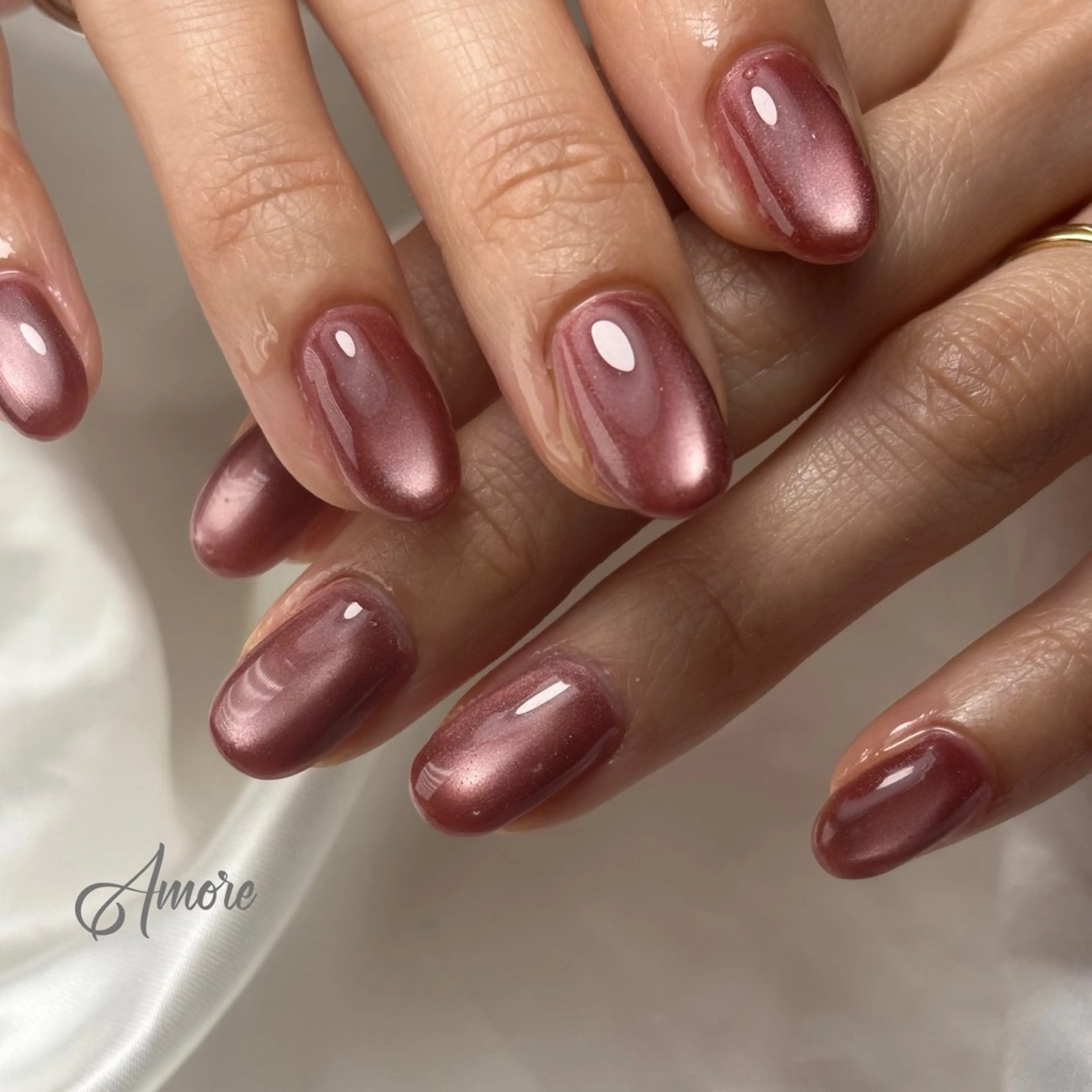 ネイル ジェルネイル キラキラネイル 韓国ネイル マグネットネイル パラジェル You kyehwaのネイルデザイン