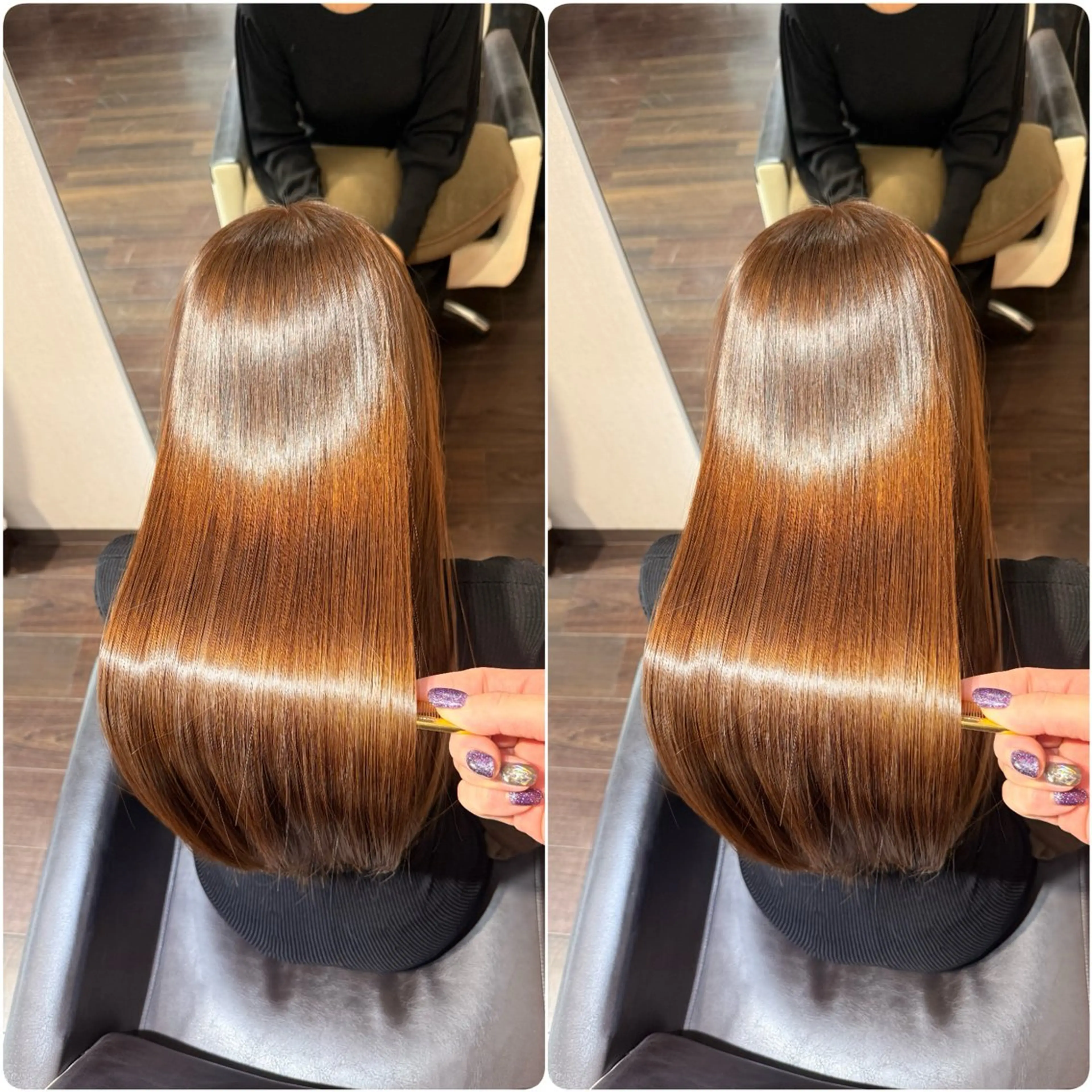 ロング カット 縮毛矯正 トリートメント ヘッドスパ 🌸ULTOWA🌸 髪質改善/縮毛/店長のヘアスタイル