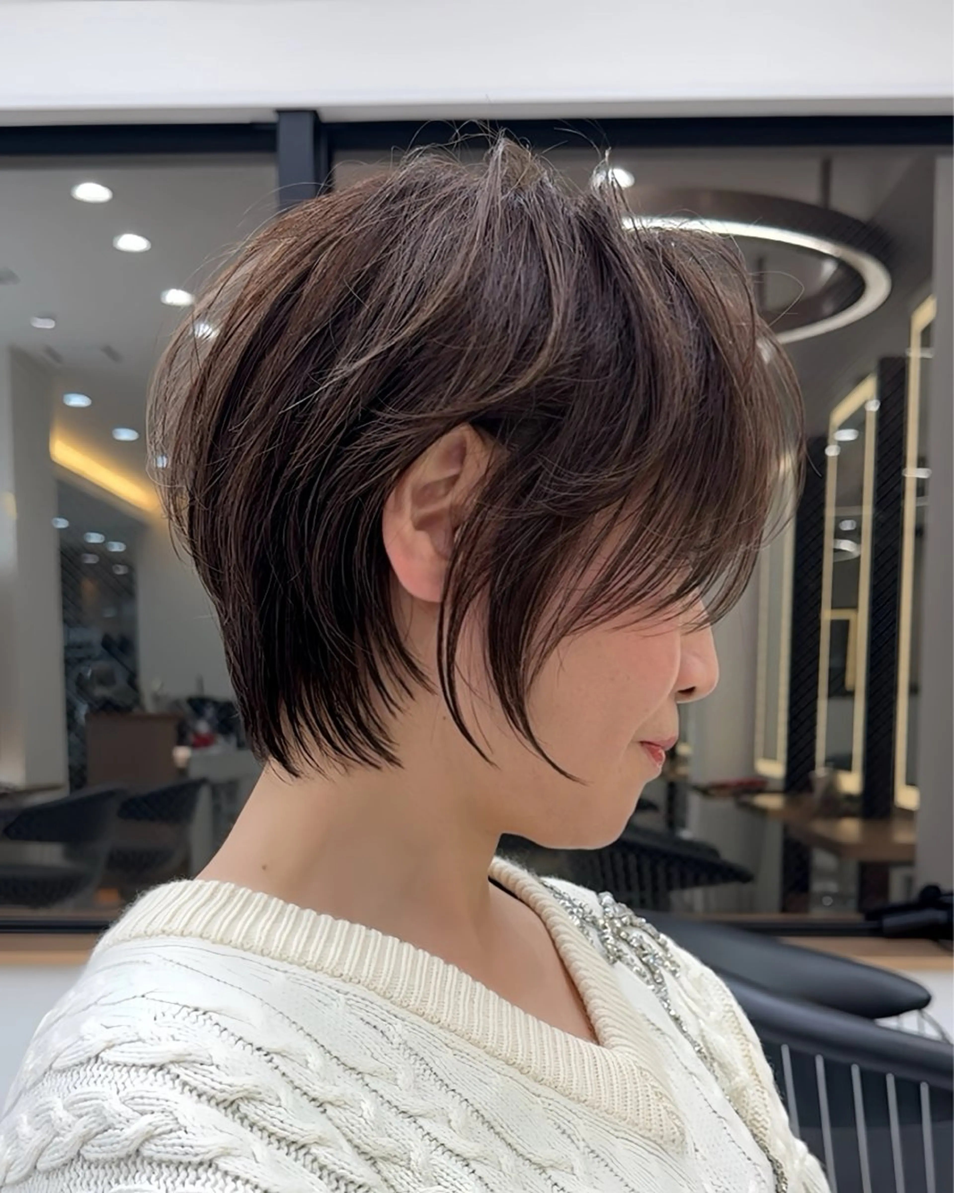 ショート カラー ハイライトカラー ハイライト ショートヘア Miyu’s渋谷所属・ショート/ハイライト 無料‼️愛斗のヘアスタイル