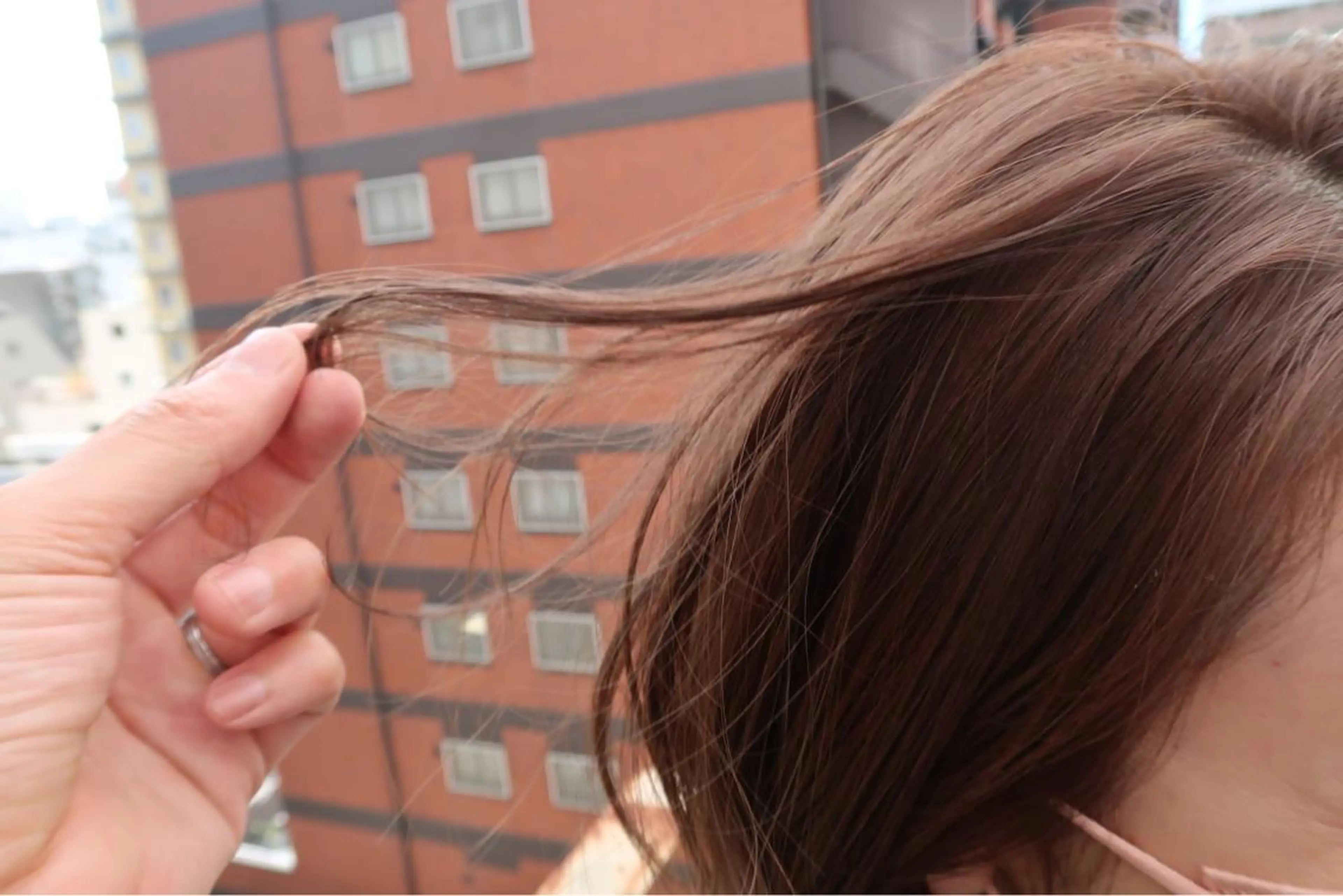 ミディアム 西尾 隆介のヘアスタイル