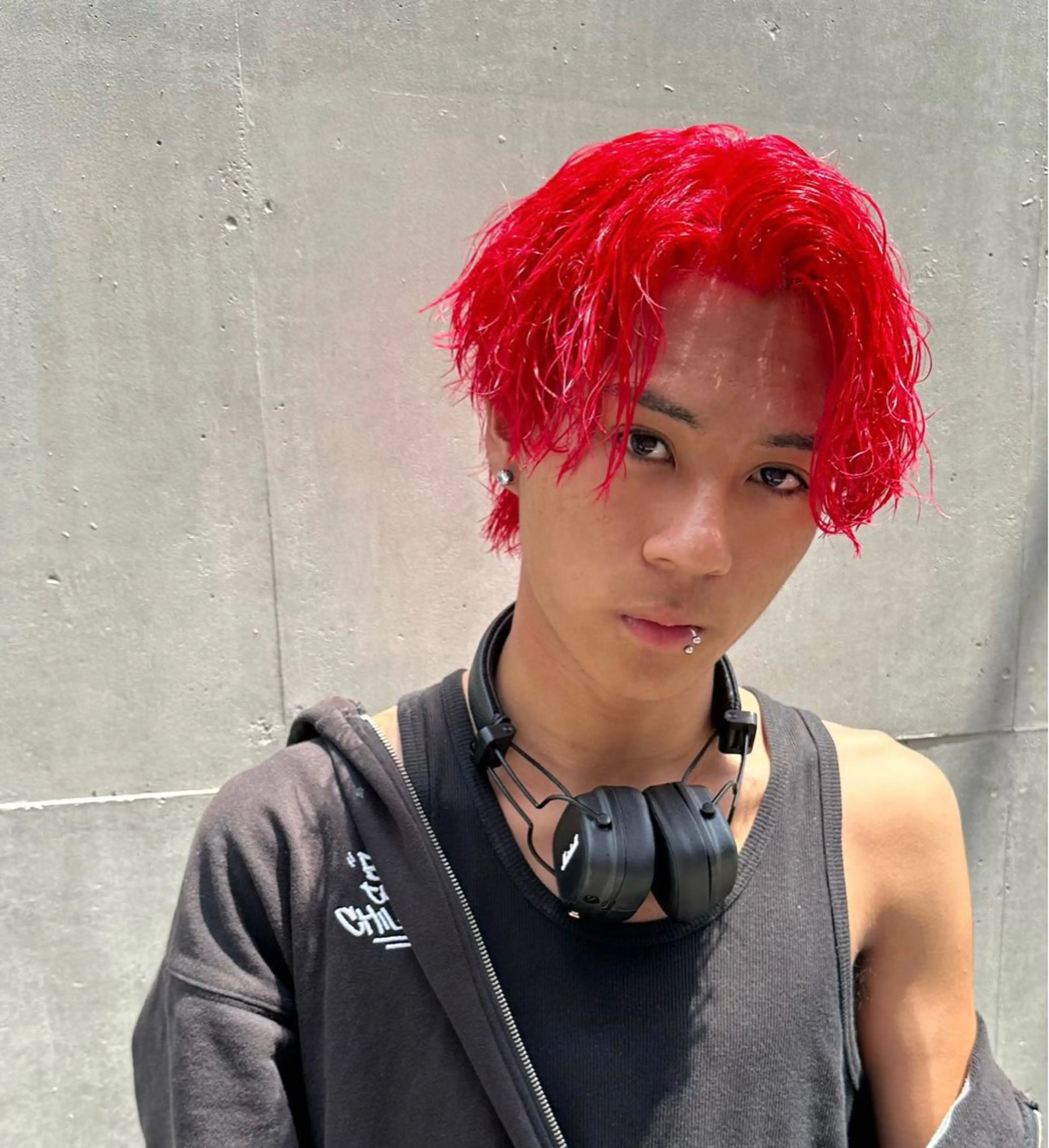 カラー メンズ 似合わせハイトーン ヒロトのヘアスタイル