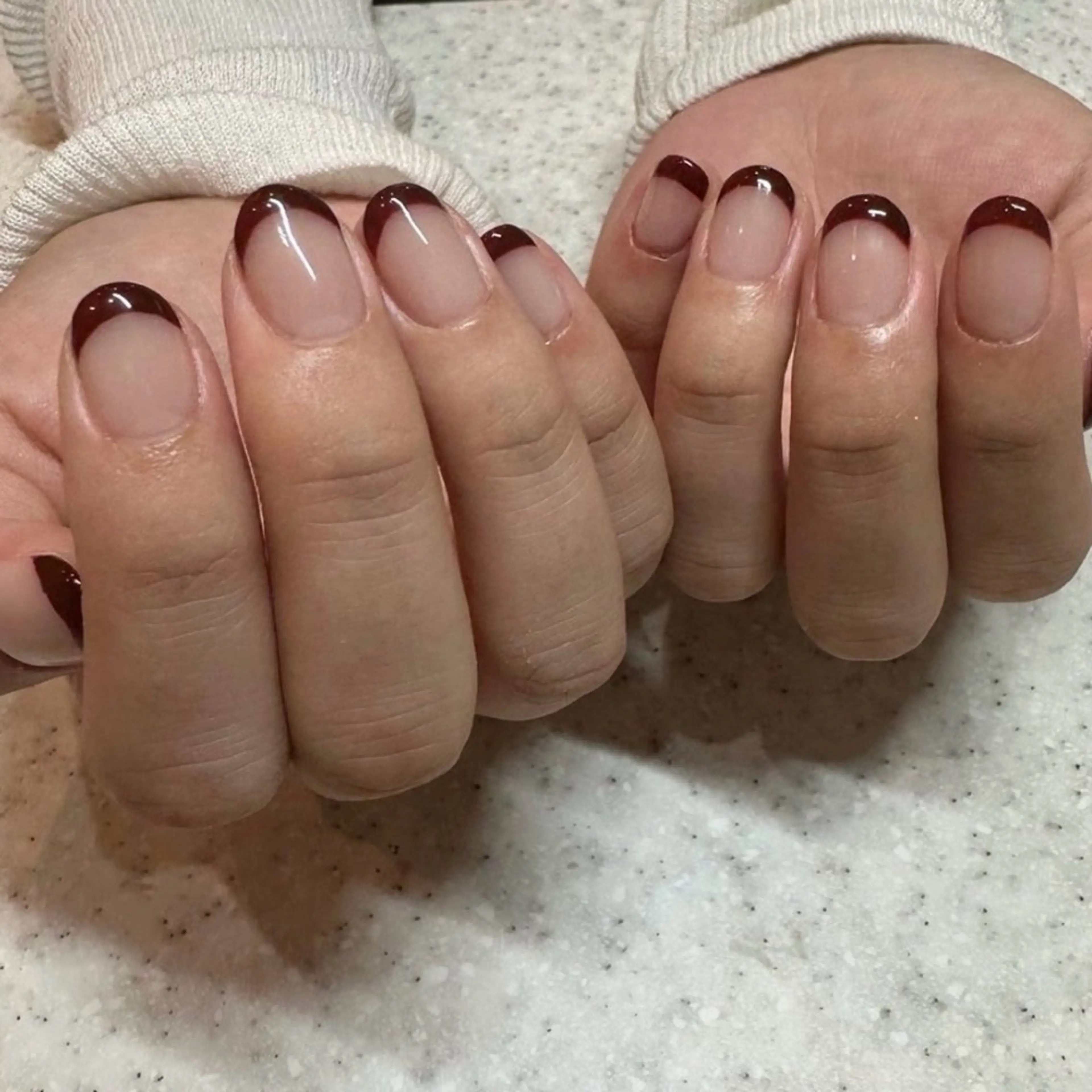 フレンチ/グラデ（オフなし）の写真