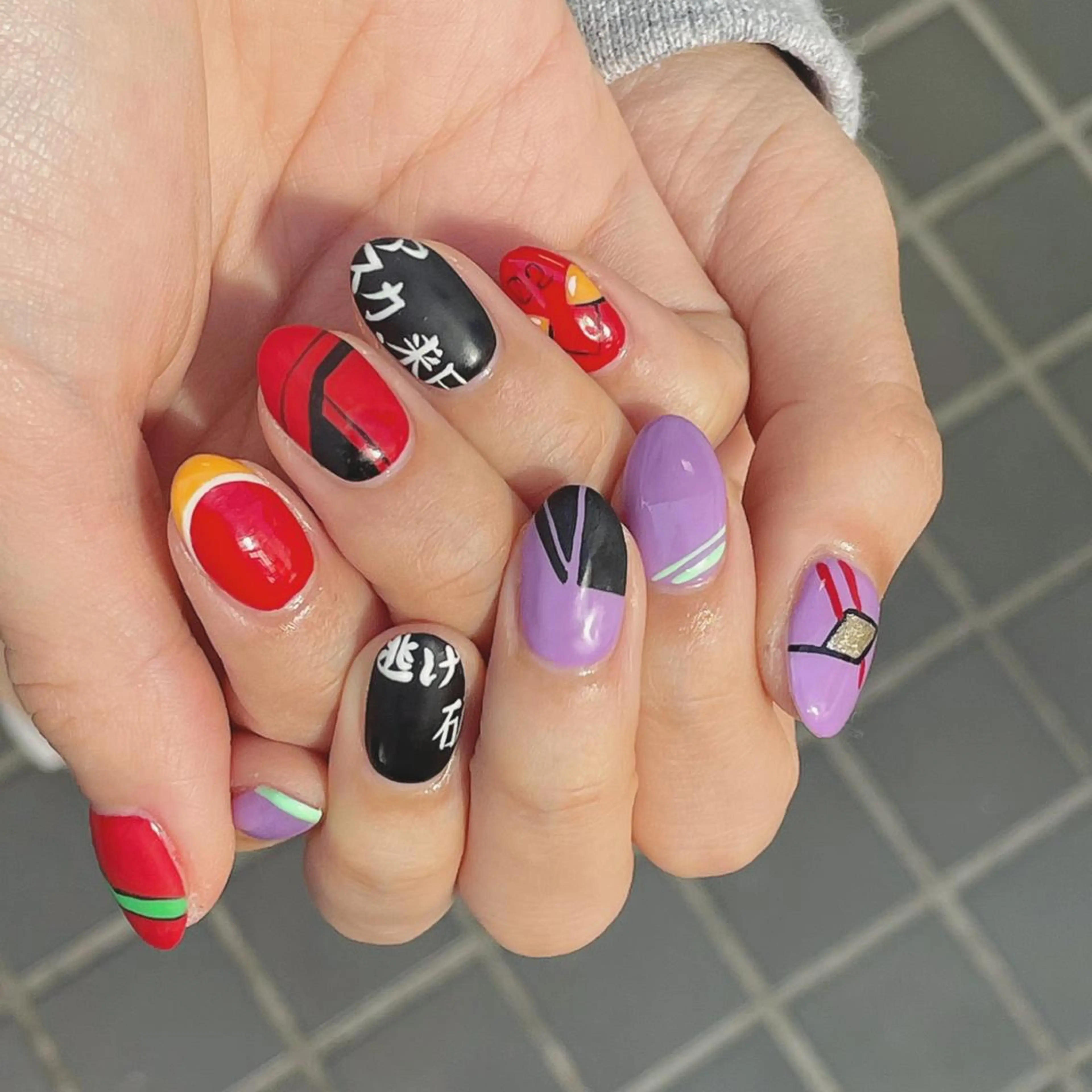 ネイル 中牟田 彩水のネイルデザイン