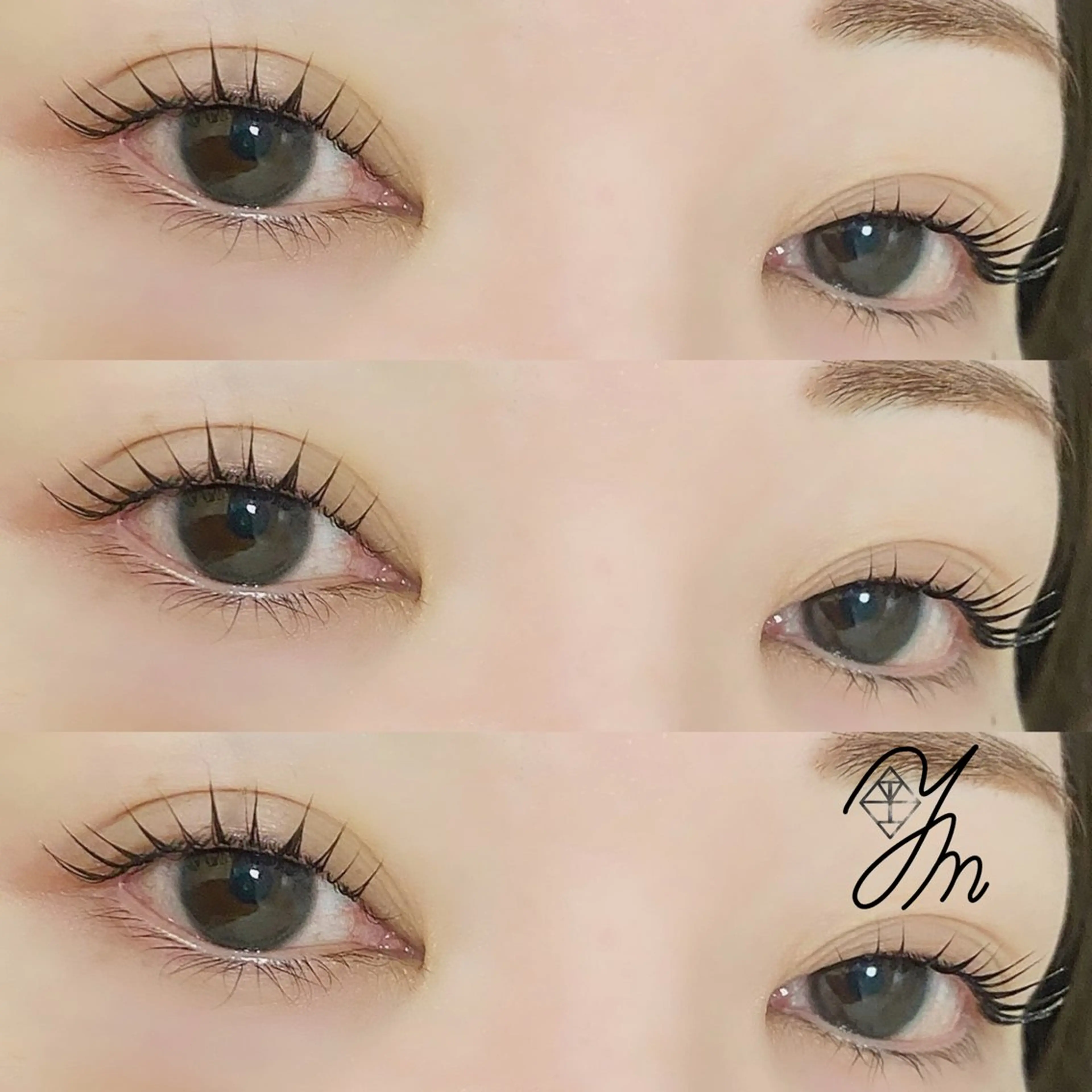 マツエク・マツパ Eyelist YUKINAのマツエク・マツパデザイン