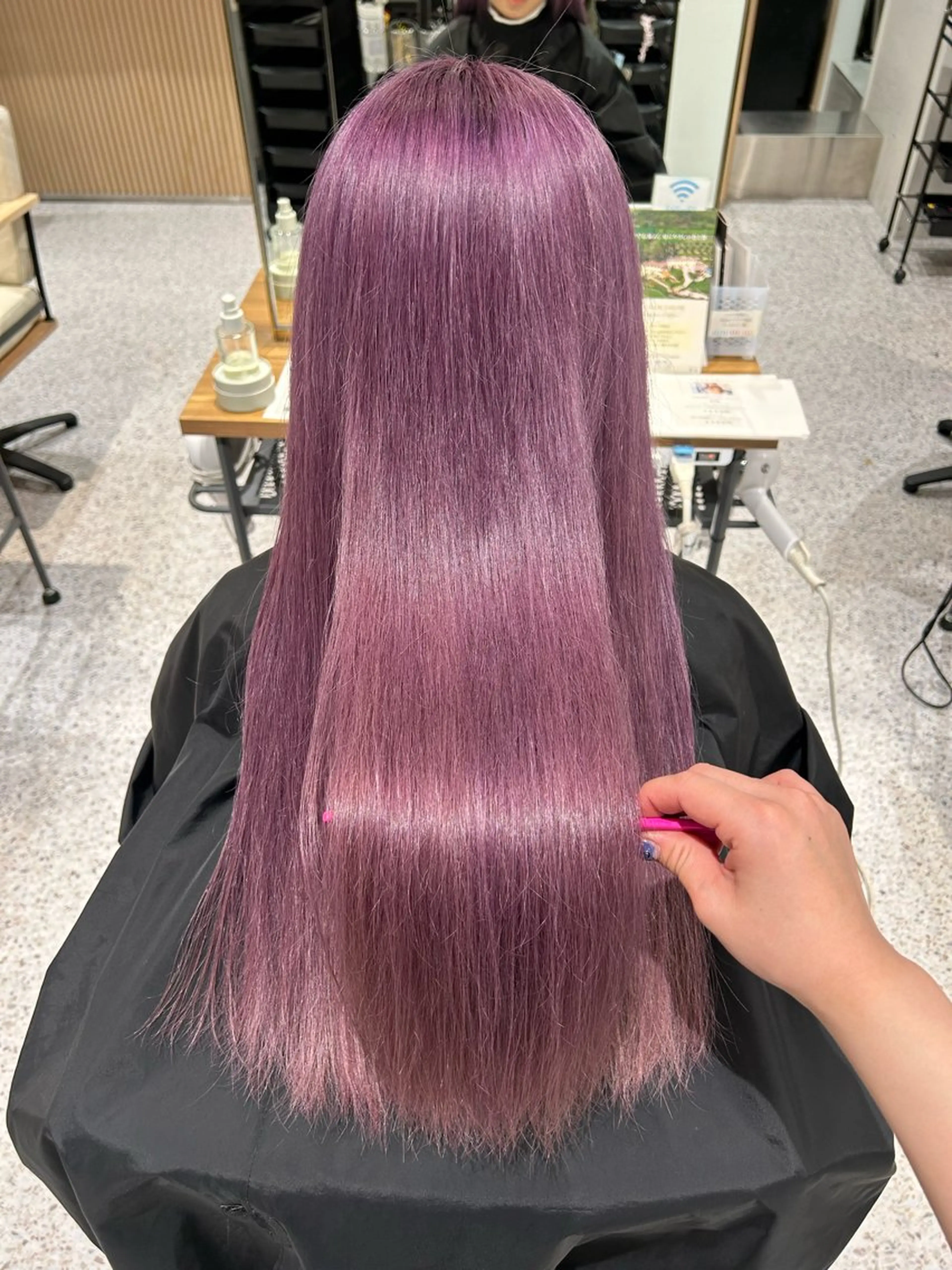 ロング ヘアカラー hair&eye🎀 /momoKaのヘアスタイル