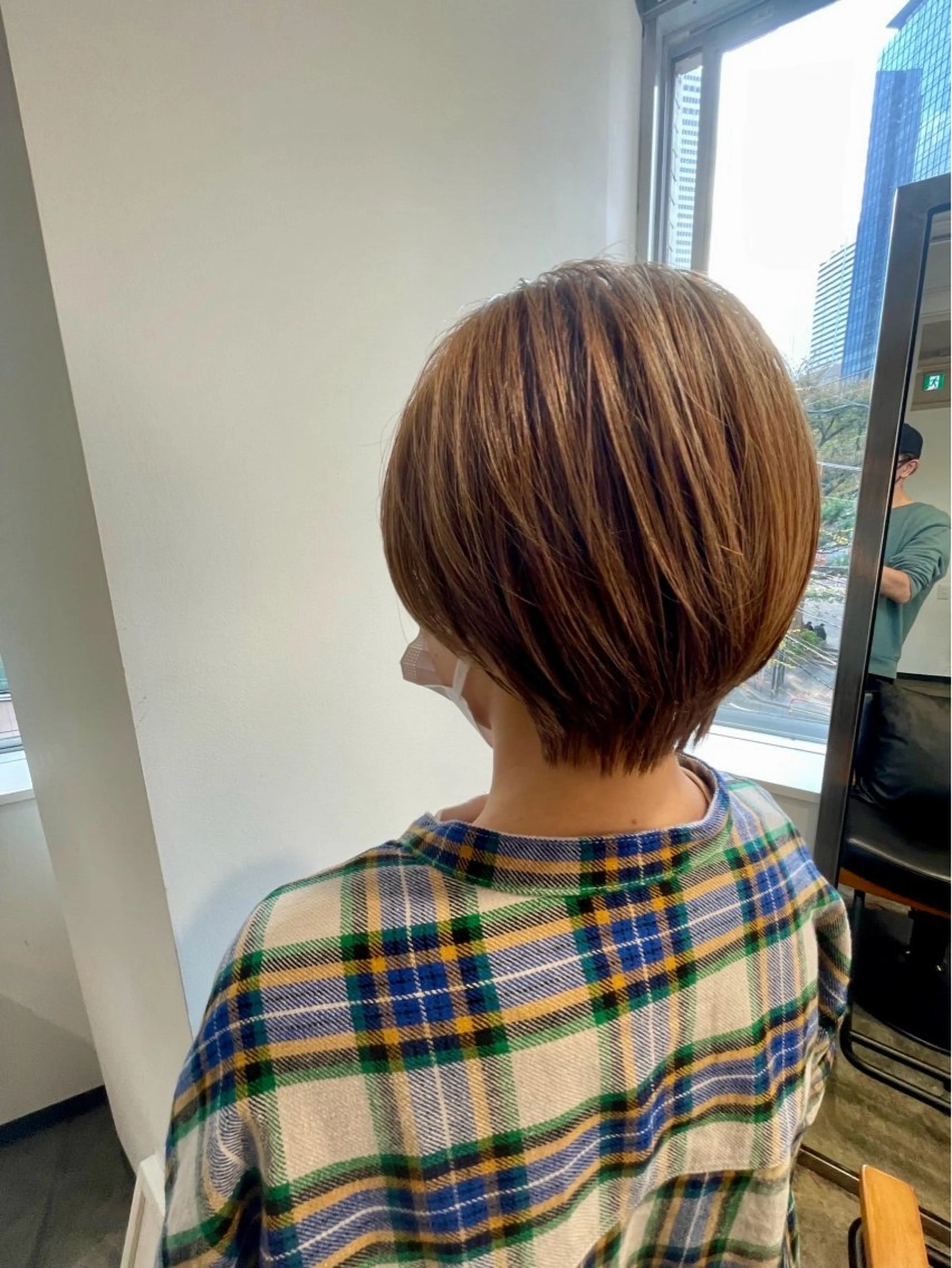 ショート 🎍艶カラー🎍 ✨パーマ✨又吉のヘアスタイル