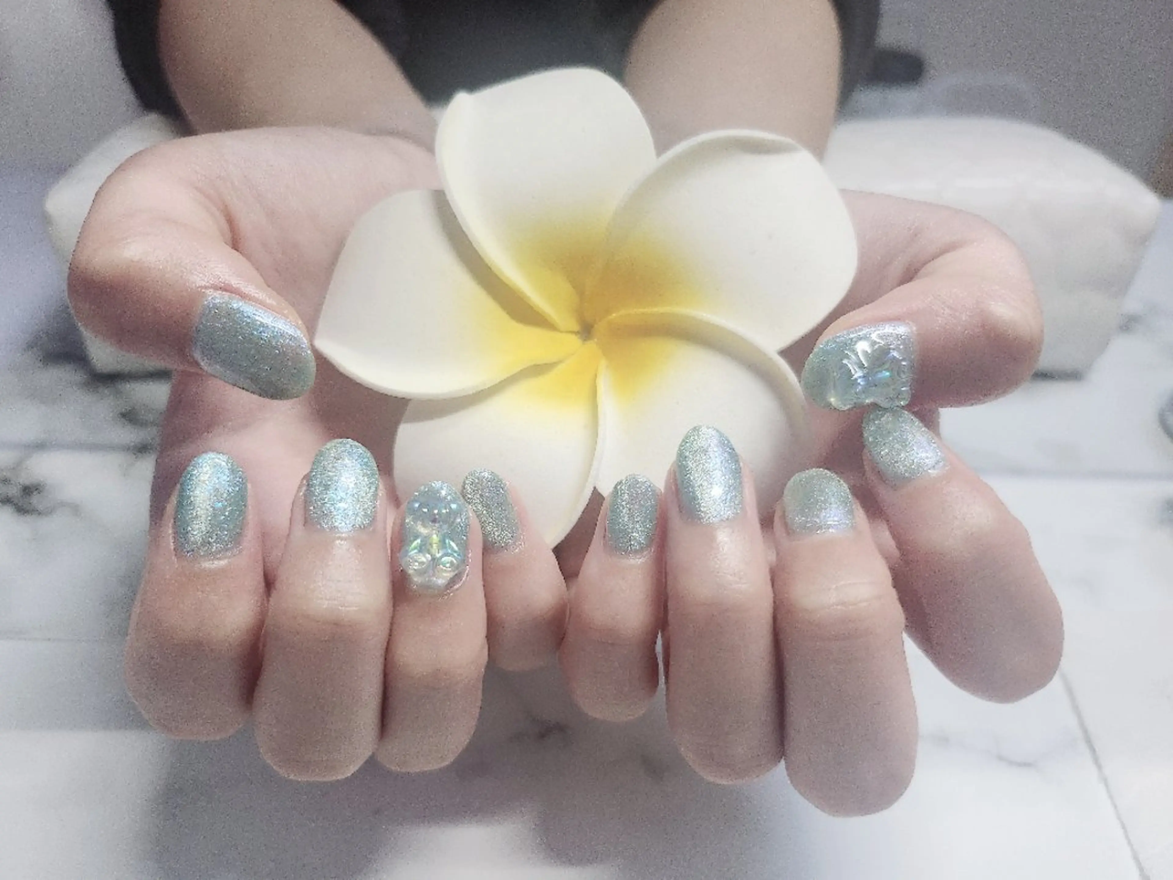 ネイル マグネットネイル ハンドネイル nail salon Luanaのネイルデザイン