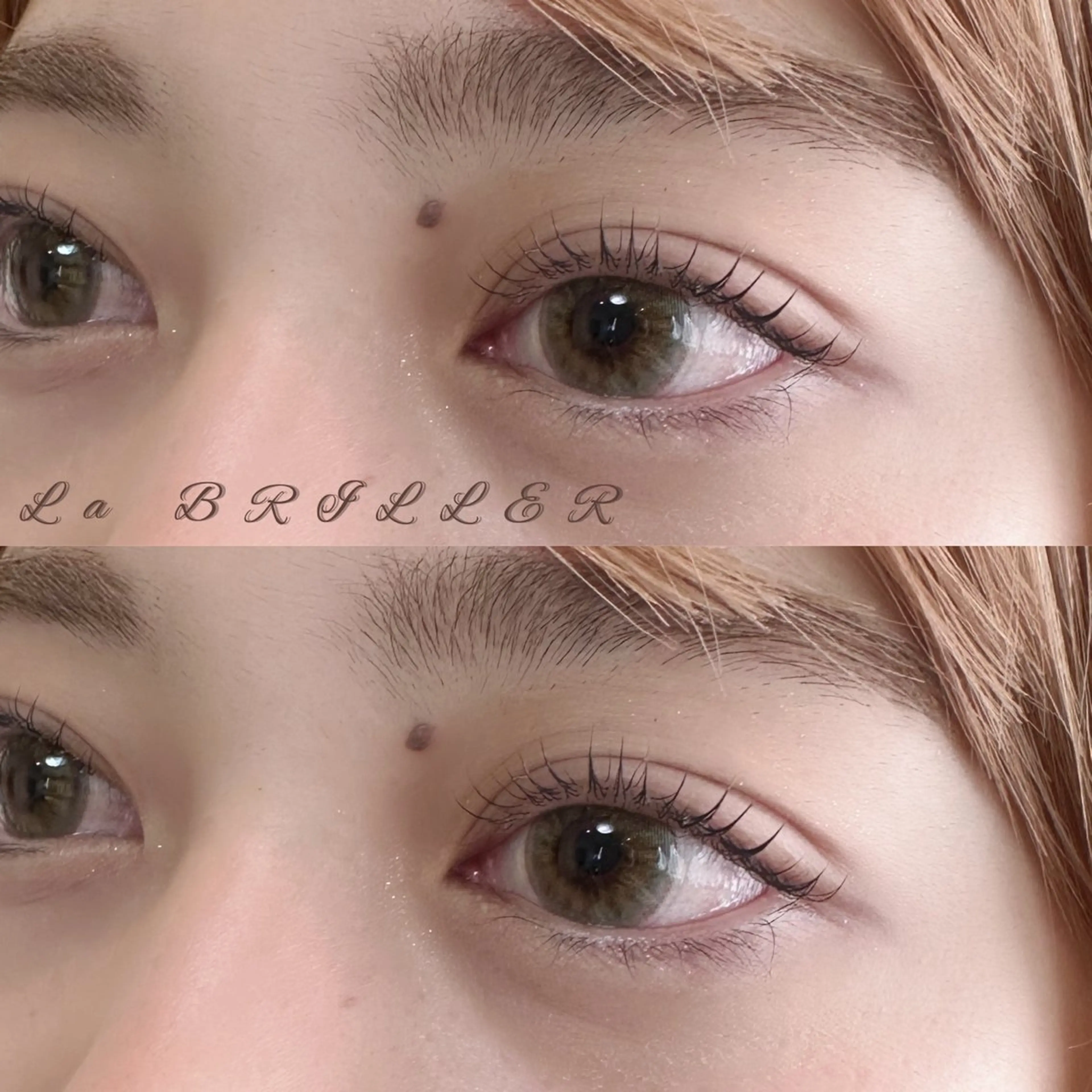 マツエク・マツパ 一重×まつ毛パーマ マツパ 井林 悠のマツエク・マツパデザイン