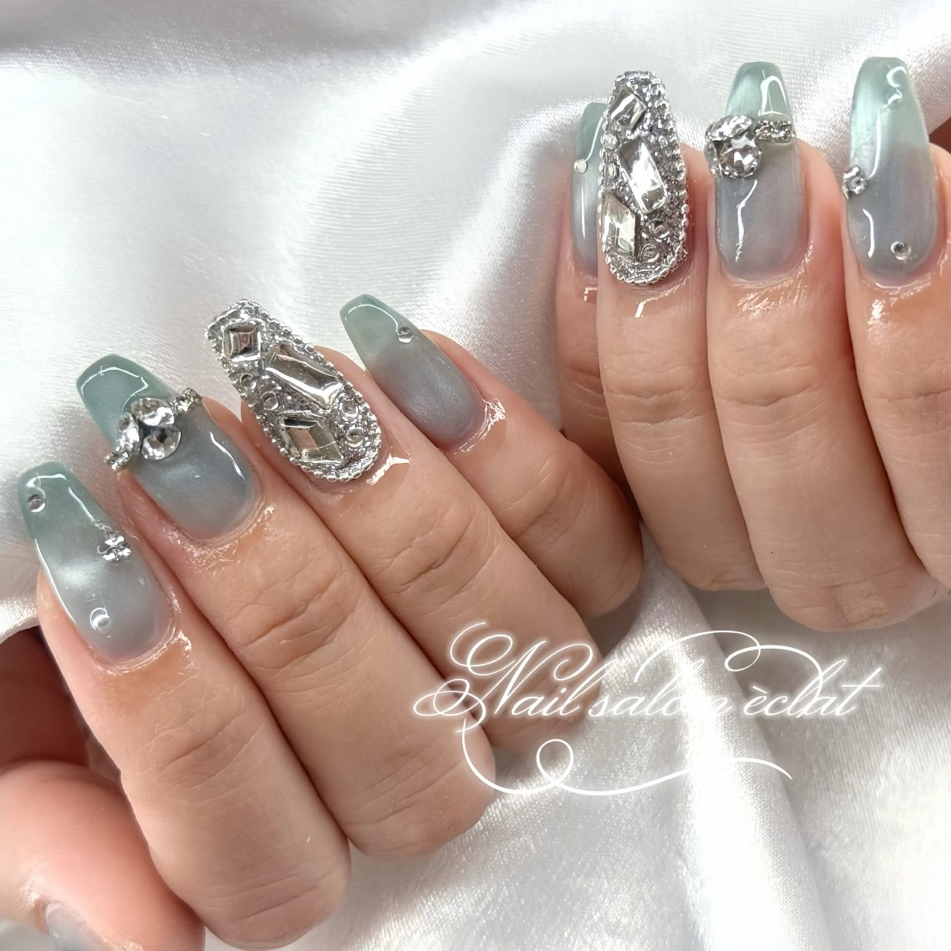 ネイル ハンドネイル éclat ⸝꙳.⋆ 栄｜矢場町のネイルデザイン