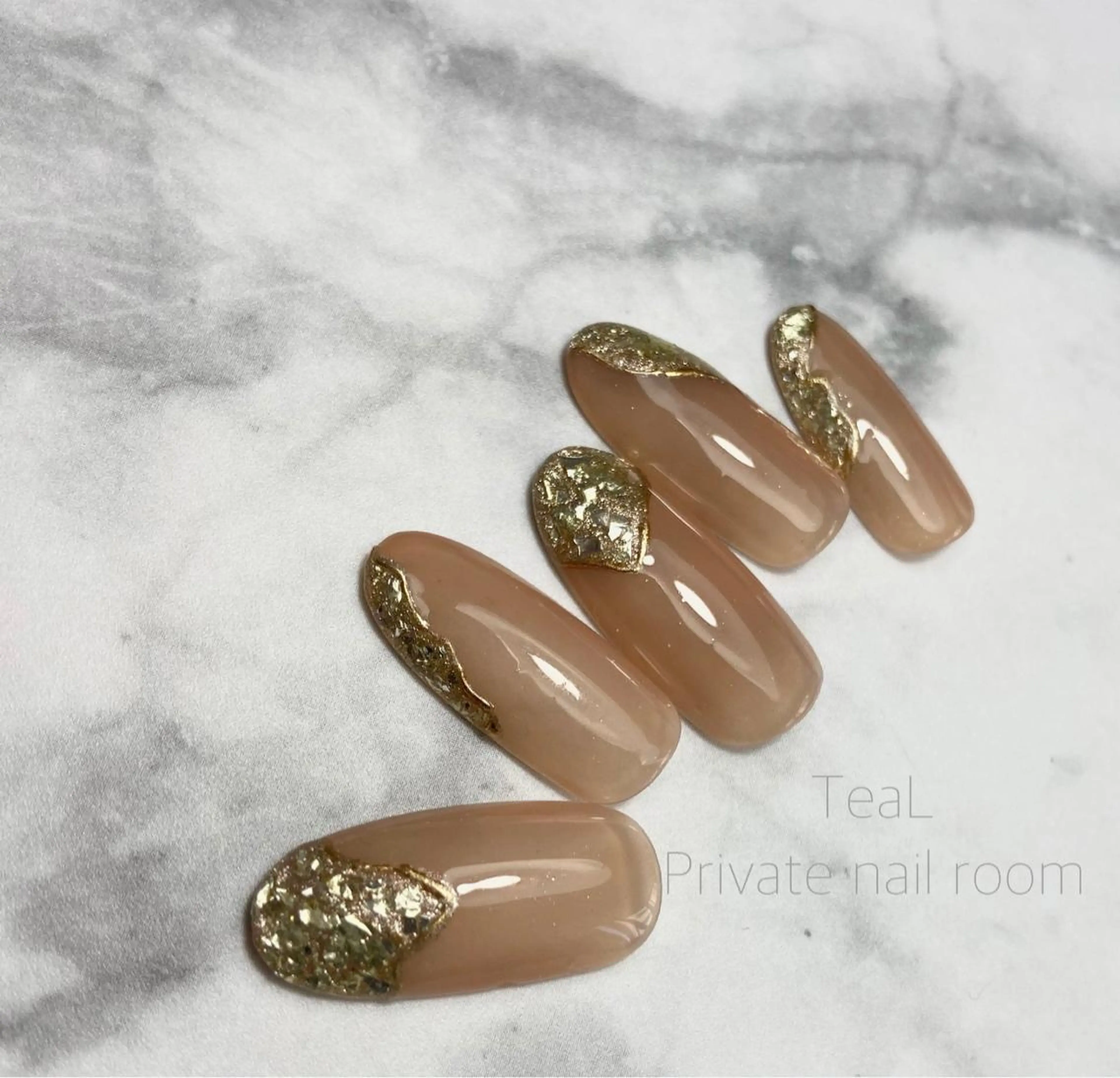 ネイル ハンドネイル TeaL nailのネイルデザイン