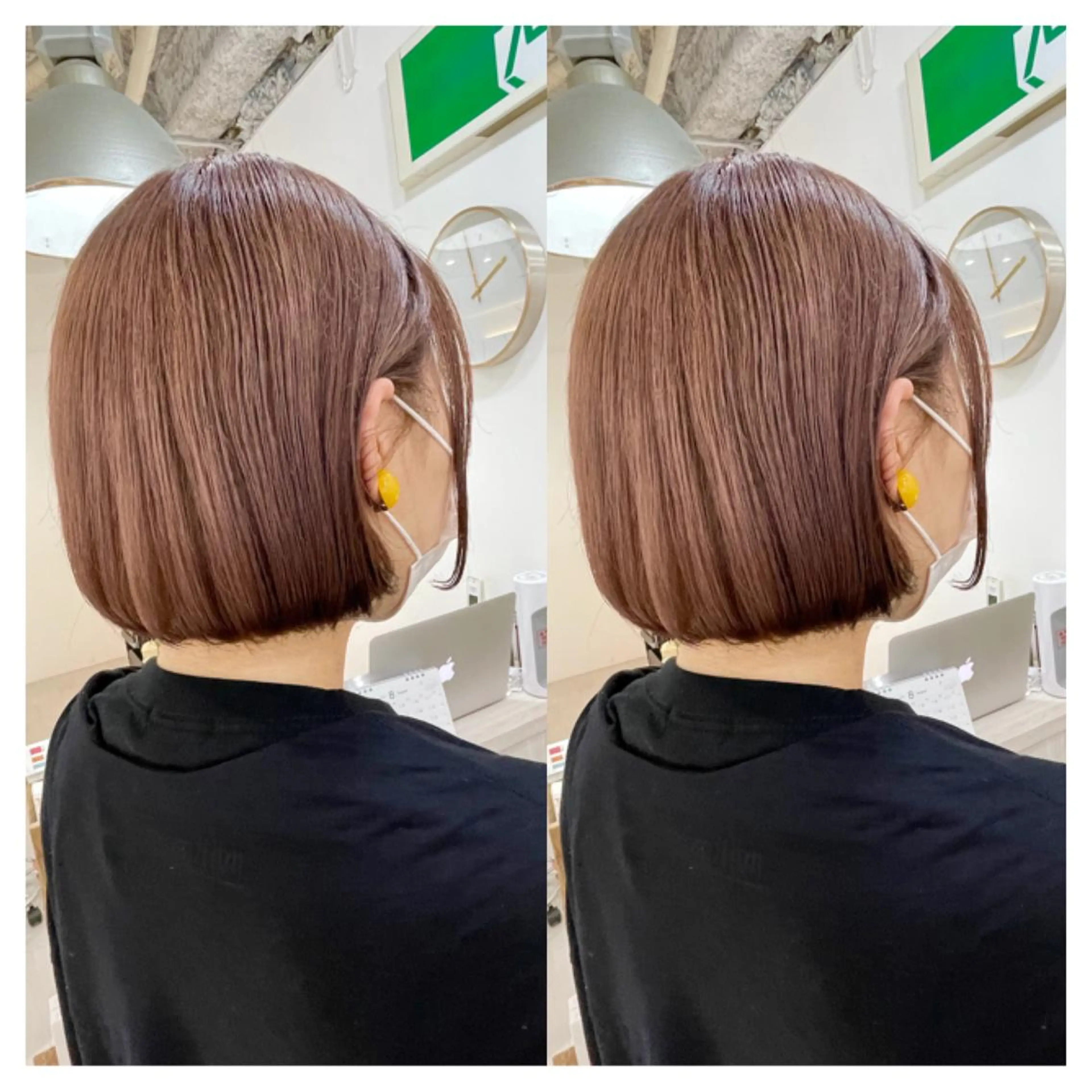 ショート カラー カット ヘアカラー トリートメント 村山 茉衣のヘアスタイル