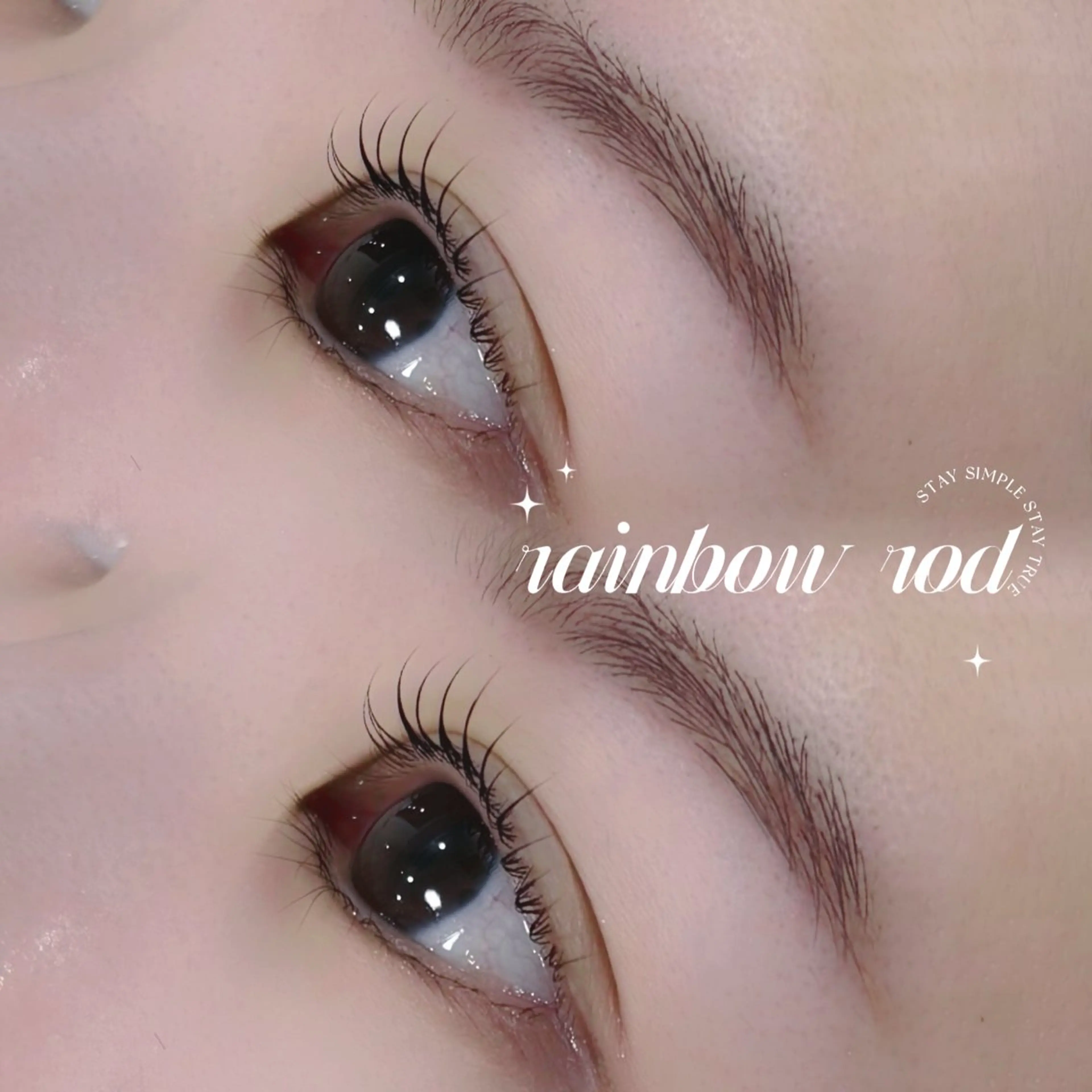 【平日限定】オプション2つ無料⭐️/まつげパーマ＋眉毛ワックス🩶の写真