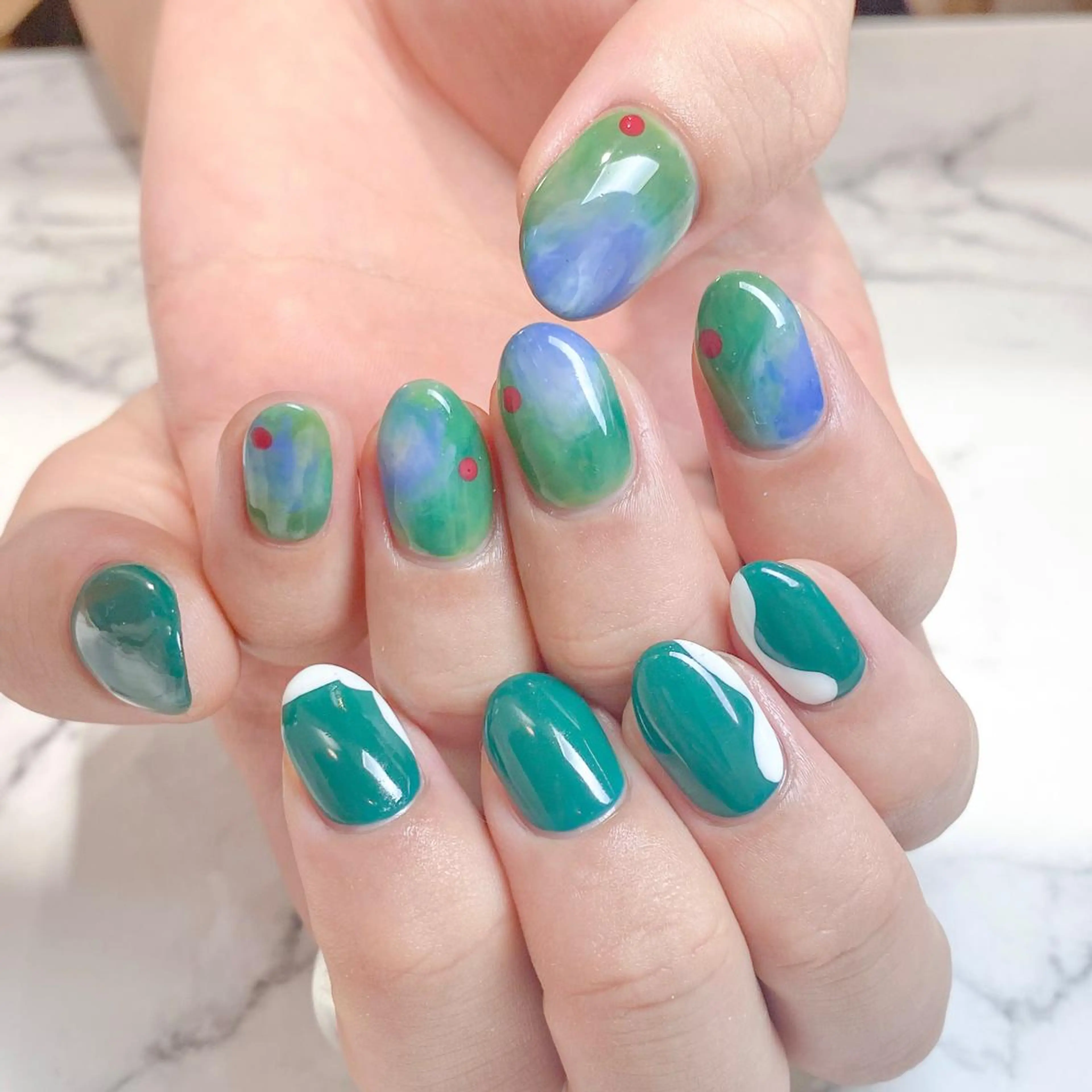 ネイル ハンドネイル タカハシ ☆パラジェルのネイルデザイン