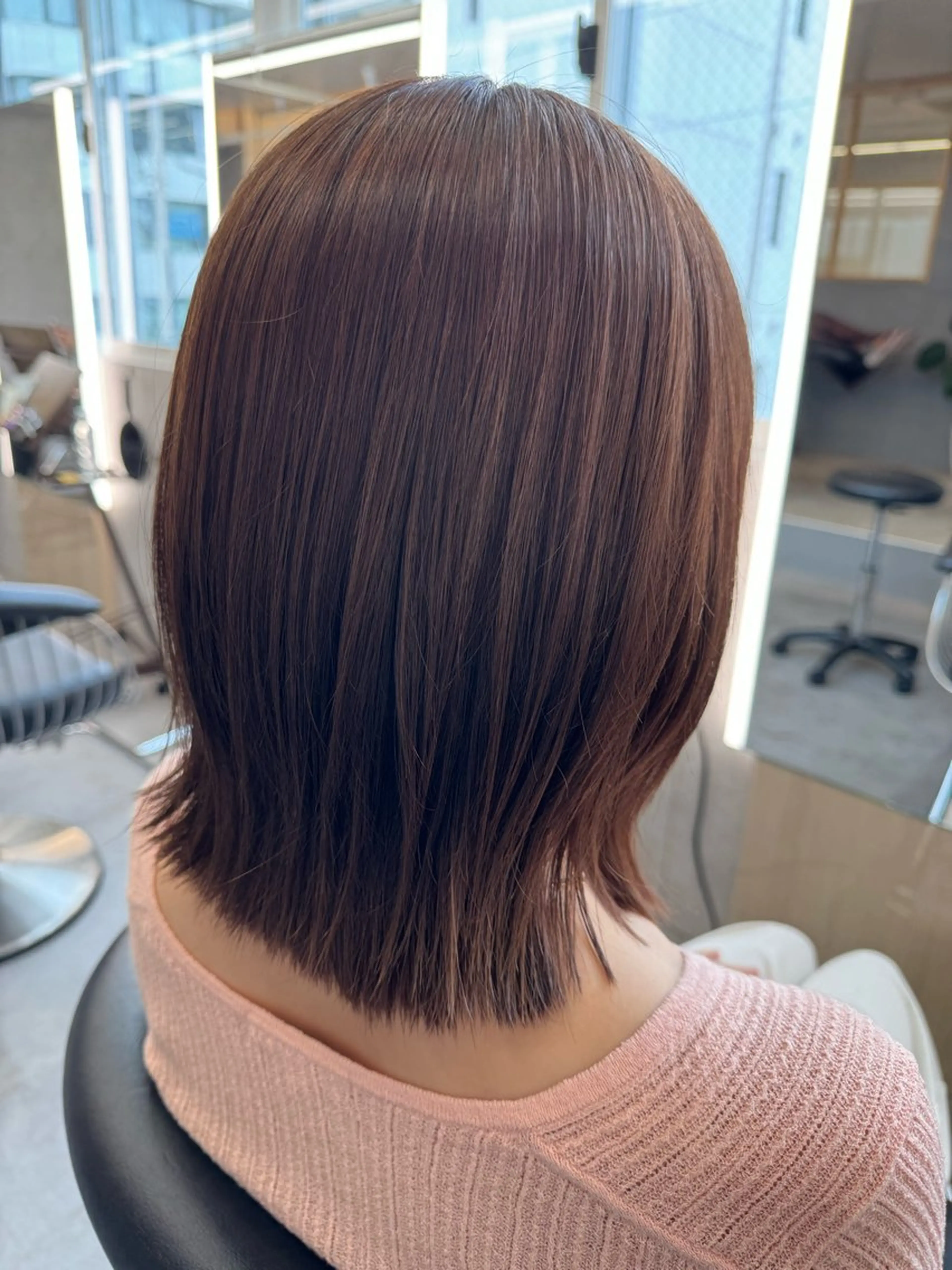 ミディアム カラー 【縮毛矯正/カラー】 今野寛己のヘアスタイル