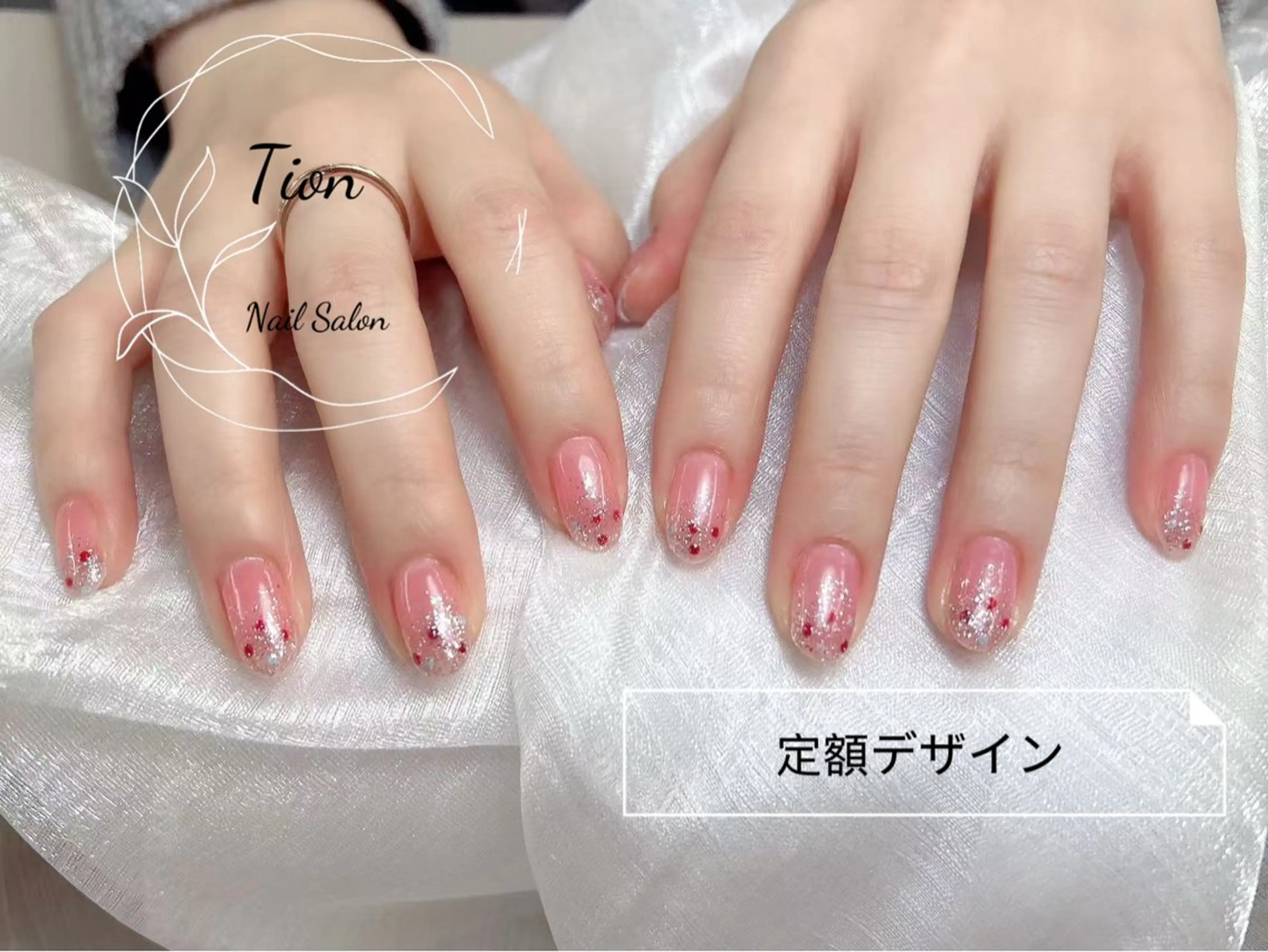 ネイル 長さ出し フットネイル ジェルネイル 韓国ネイル マグネットネイル Nailsalon Tion二子玉川店のネイルデザイン