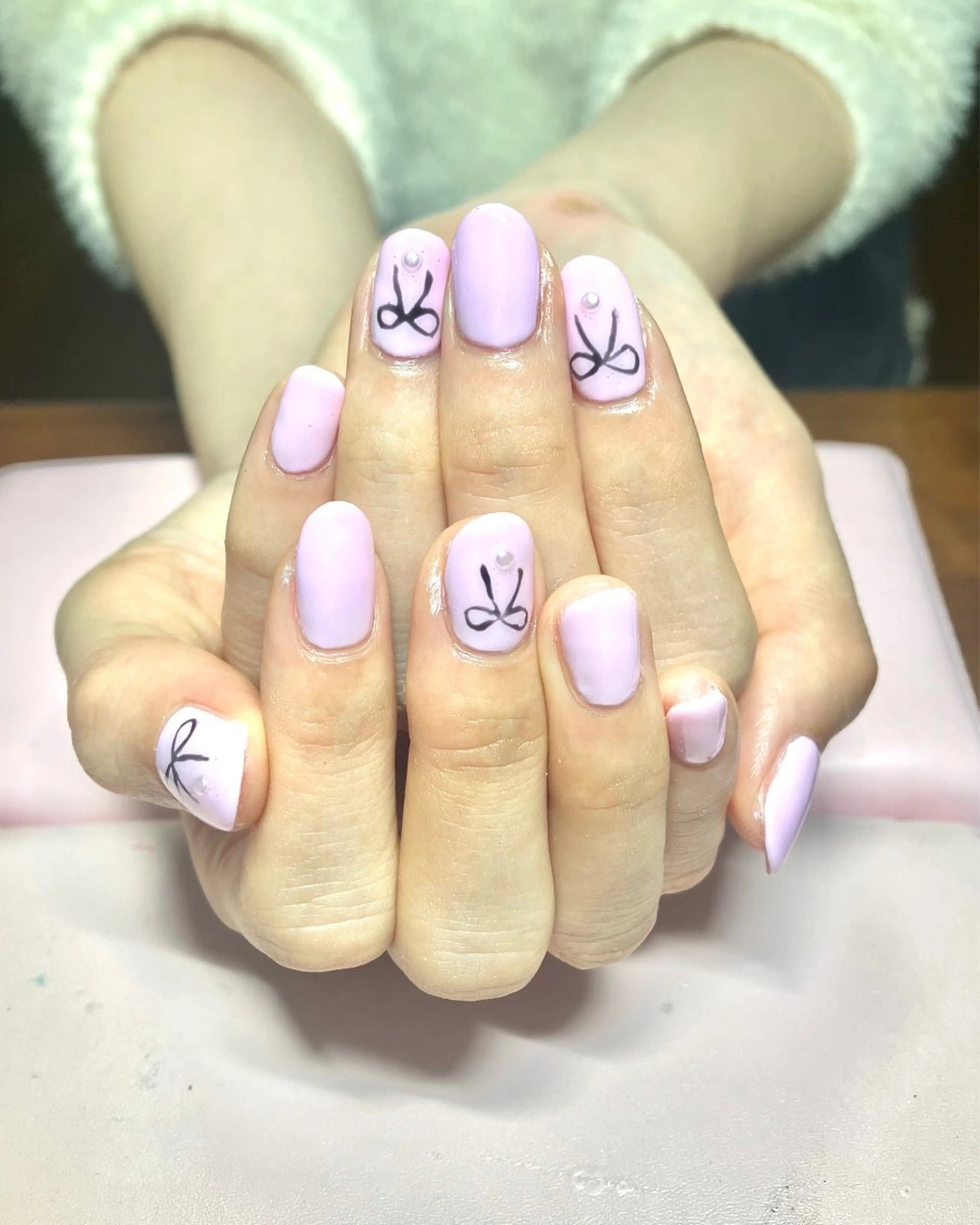 オフあり、オフなしアートネイル4本コースの写真