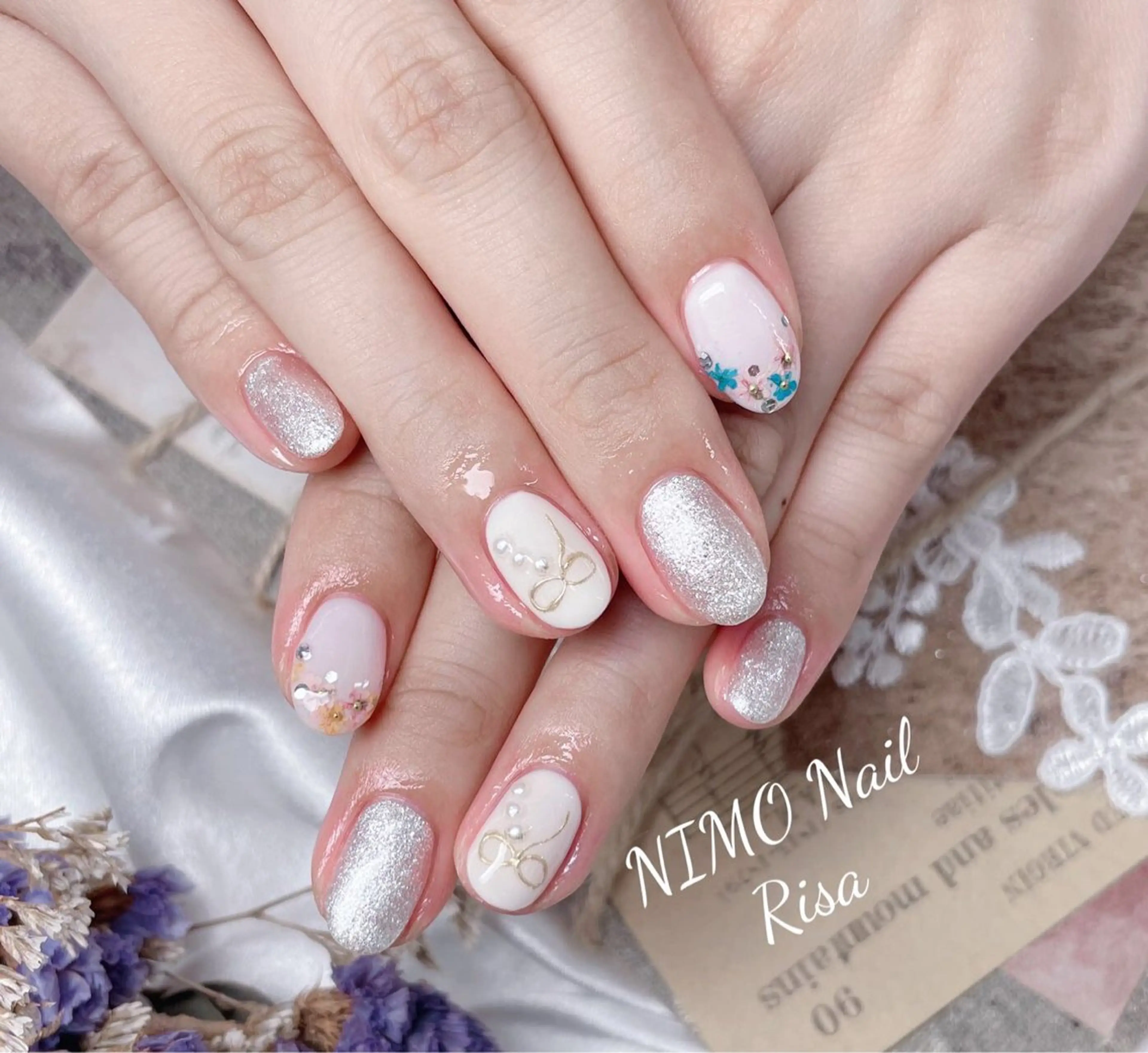 ネイル ハンドネイル RI SA☀️ リサのネイルデザイン