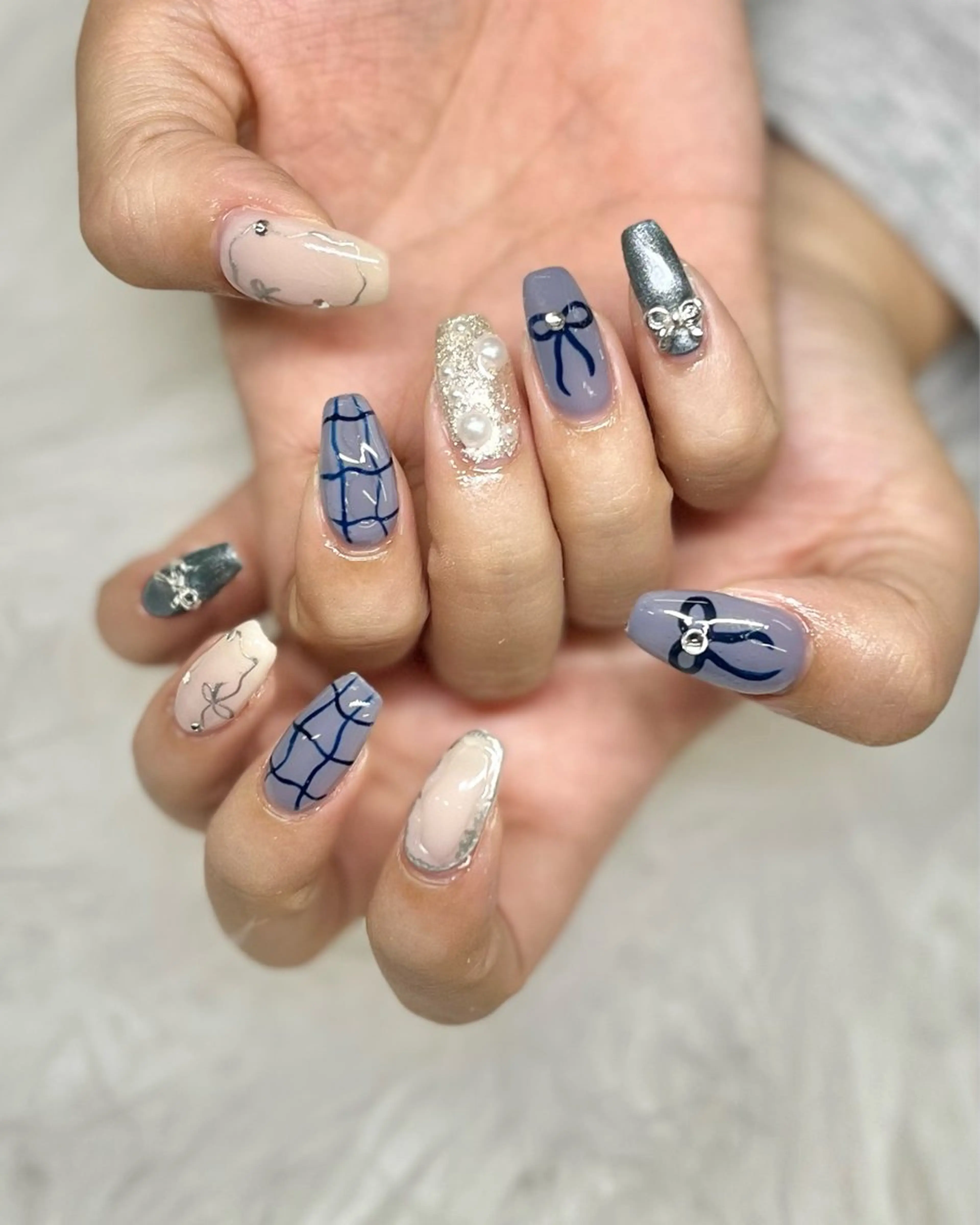 ネイル ハンドネイル Bianca 亀戸店 🎀 植木のネイルデザイン