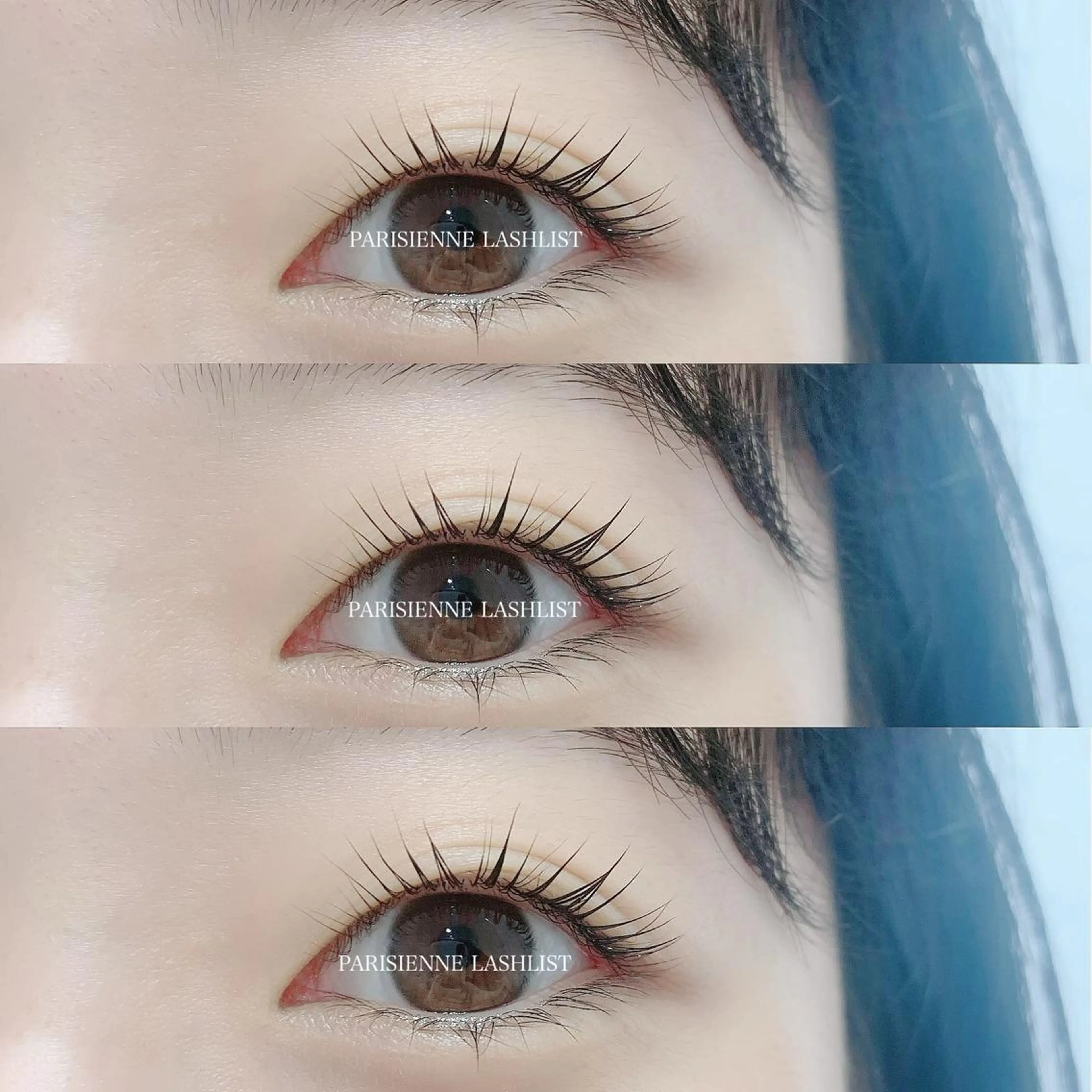 マツエク・マツパ パリジェンヌラッシュリフト マツパ 池袋駅韓国風🇰🇷 束感💗Tomoのマツエク・マツパデザイン