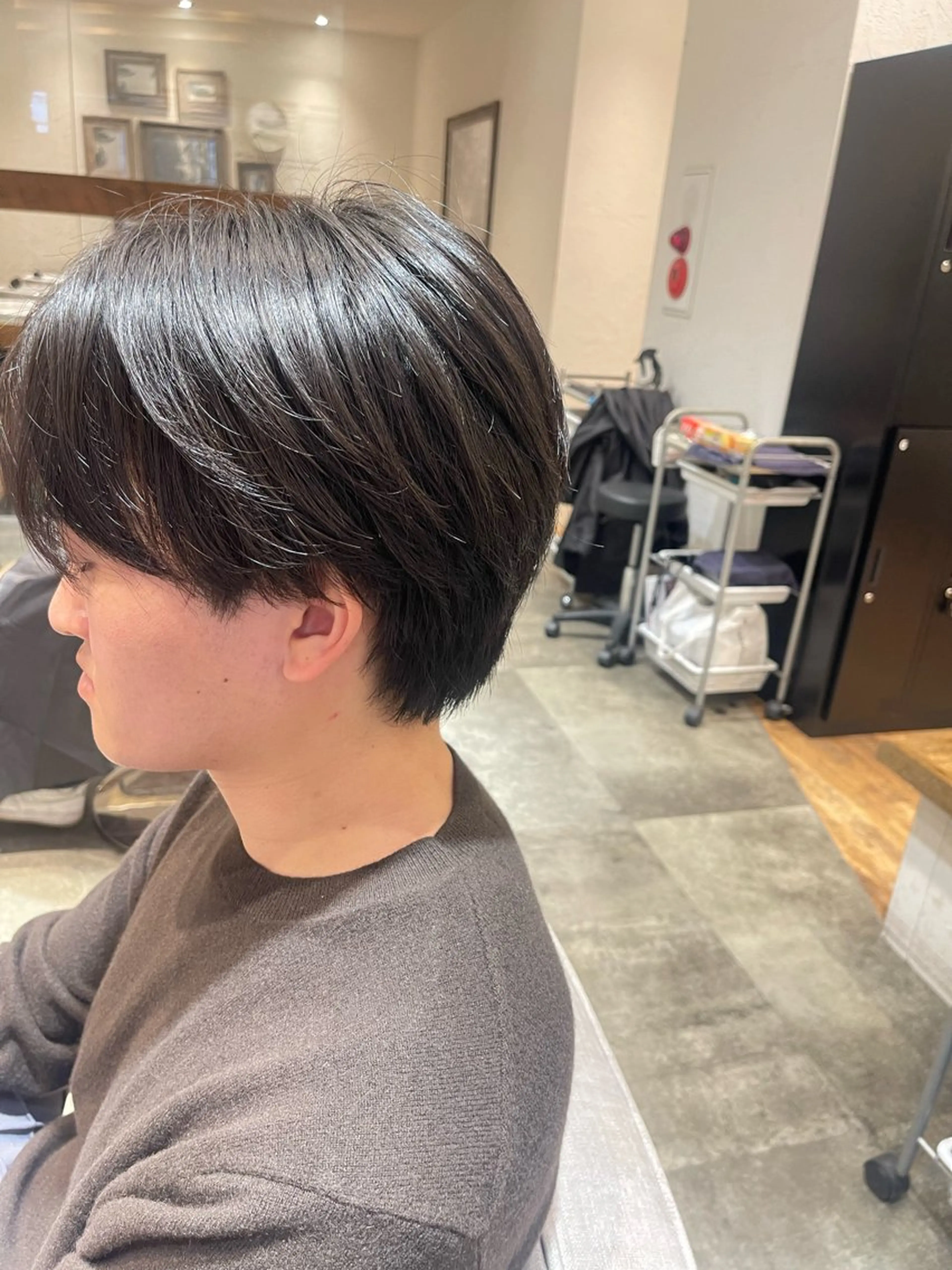 メンズ 縮毛矯正 SALOWIN川崎WEST所属・💐【柔らか質感】 縮毛矯正MIKU💐のヘアスタイル