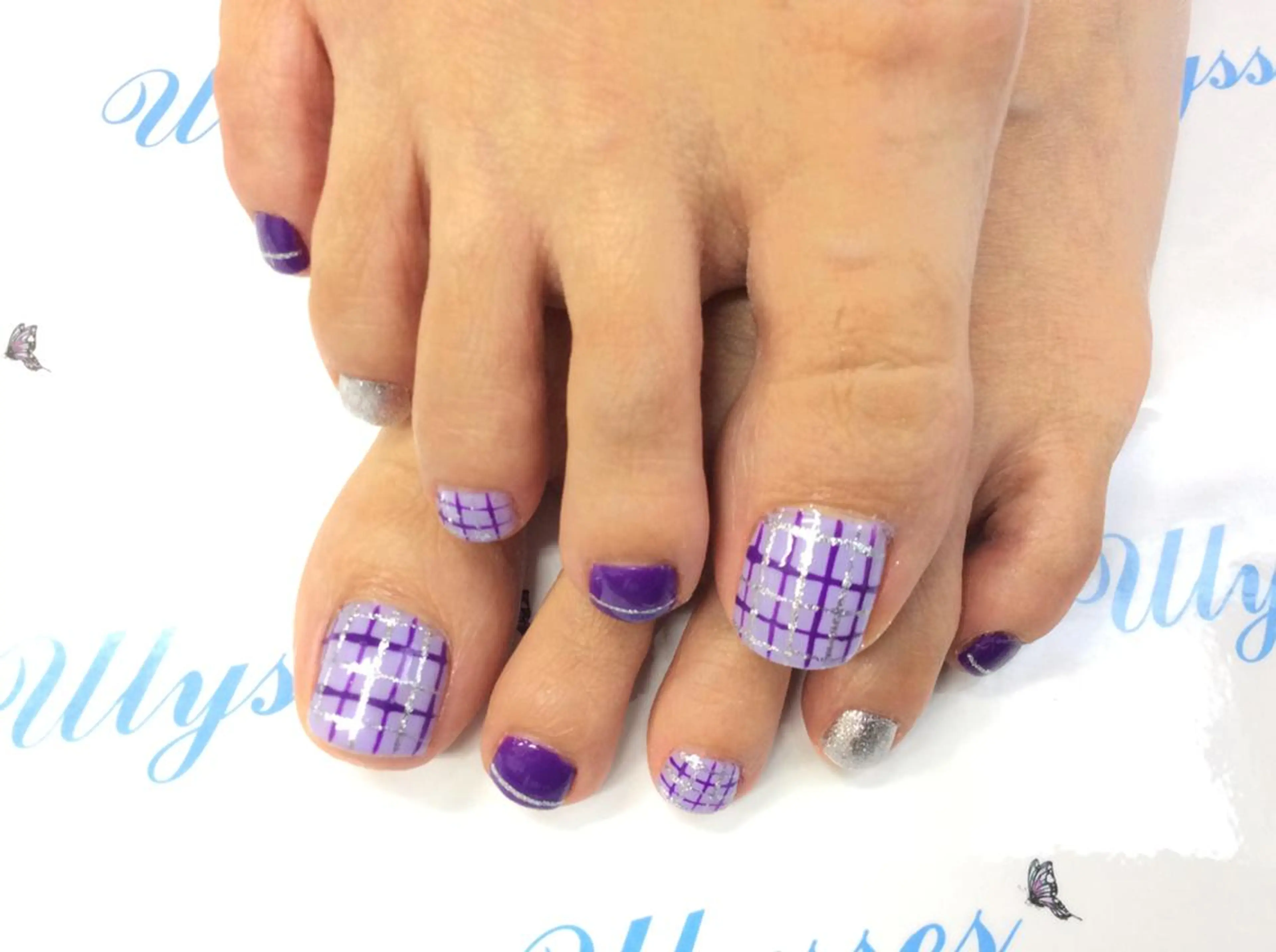 ネイル フットネイル フットネイル ユリシスネイル 担当近藤のネイルデザイン
