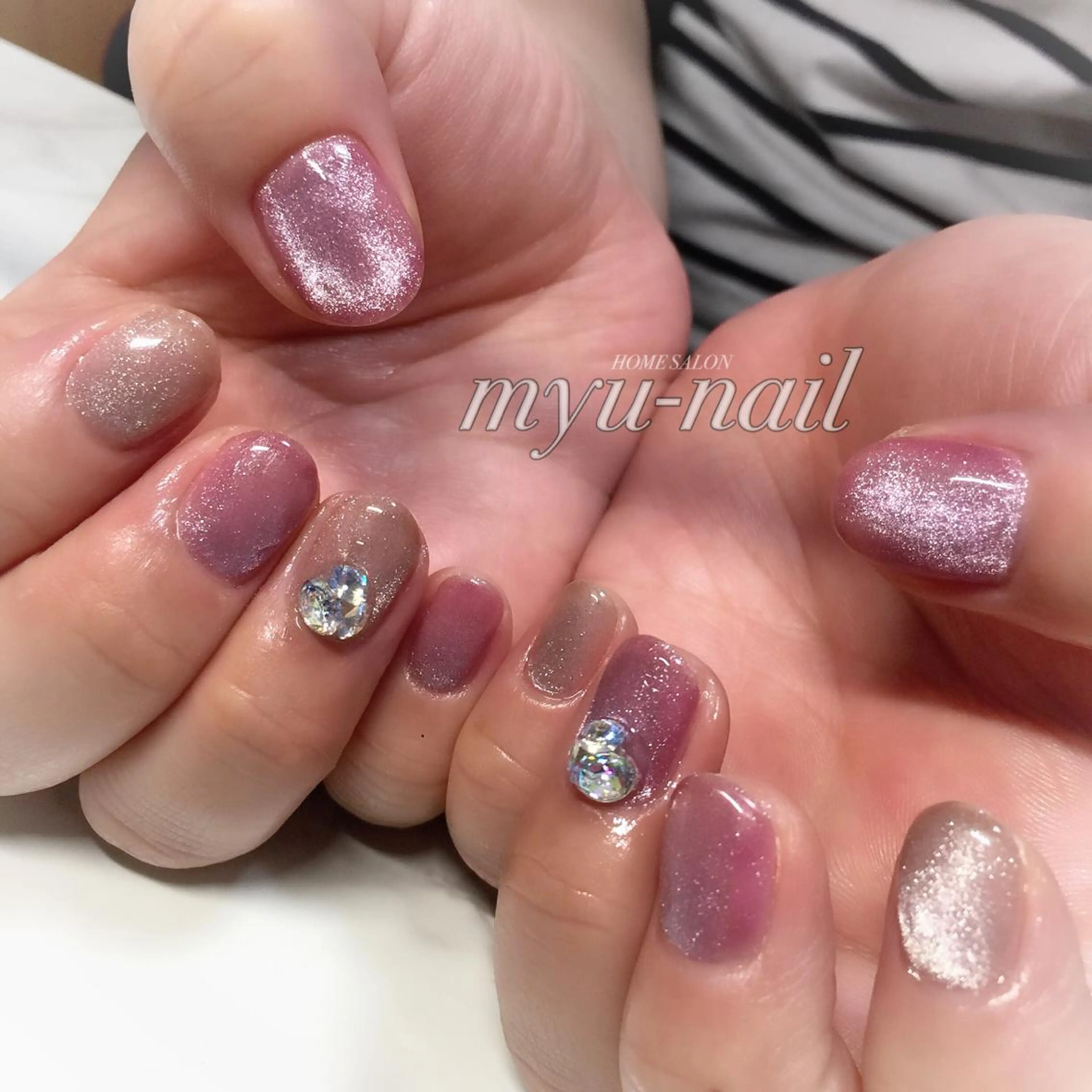 ネイル ホームサロン myu-nailのネイルデザイン