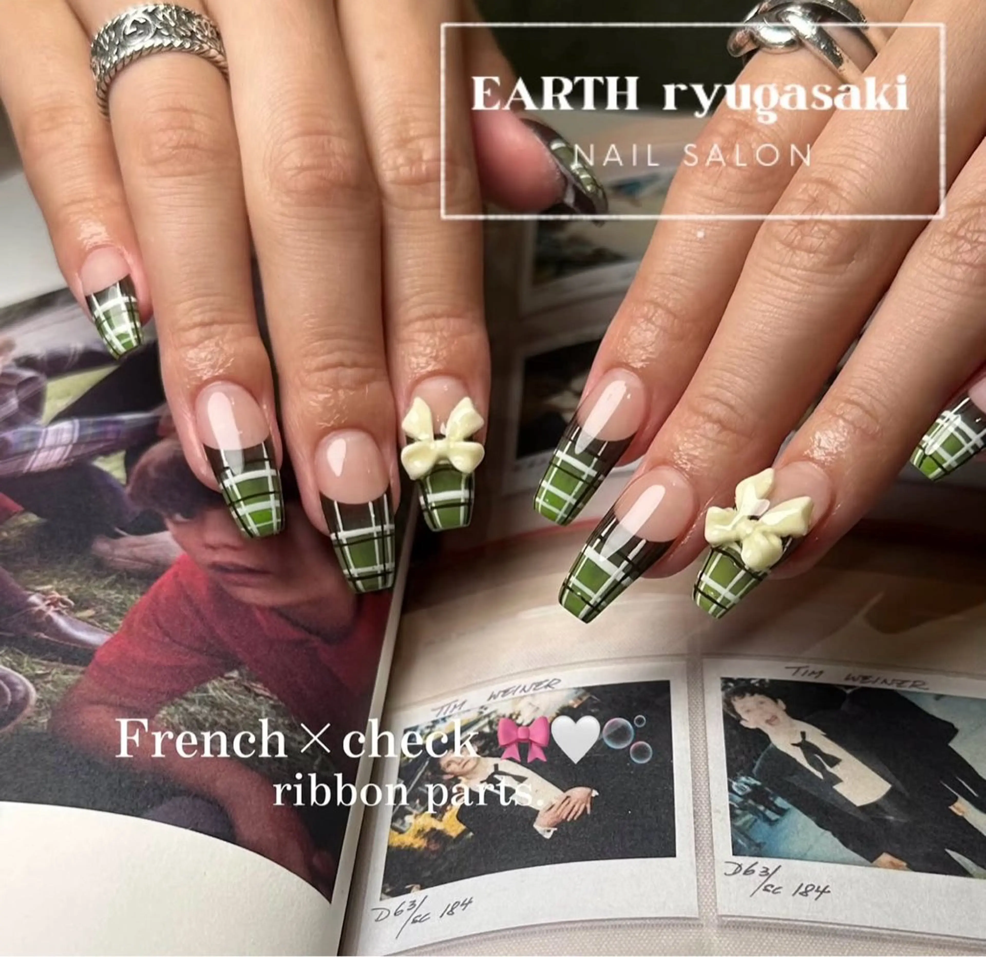 ネイル hair&make EARTH coiffure beaute 龍ケ崎店所属・tomita ayakaのネイルデザイン