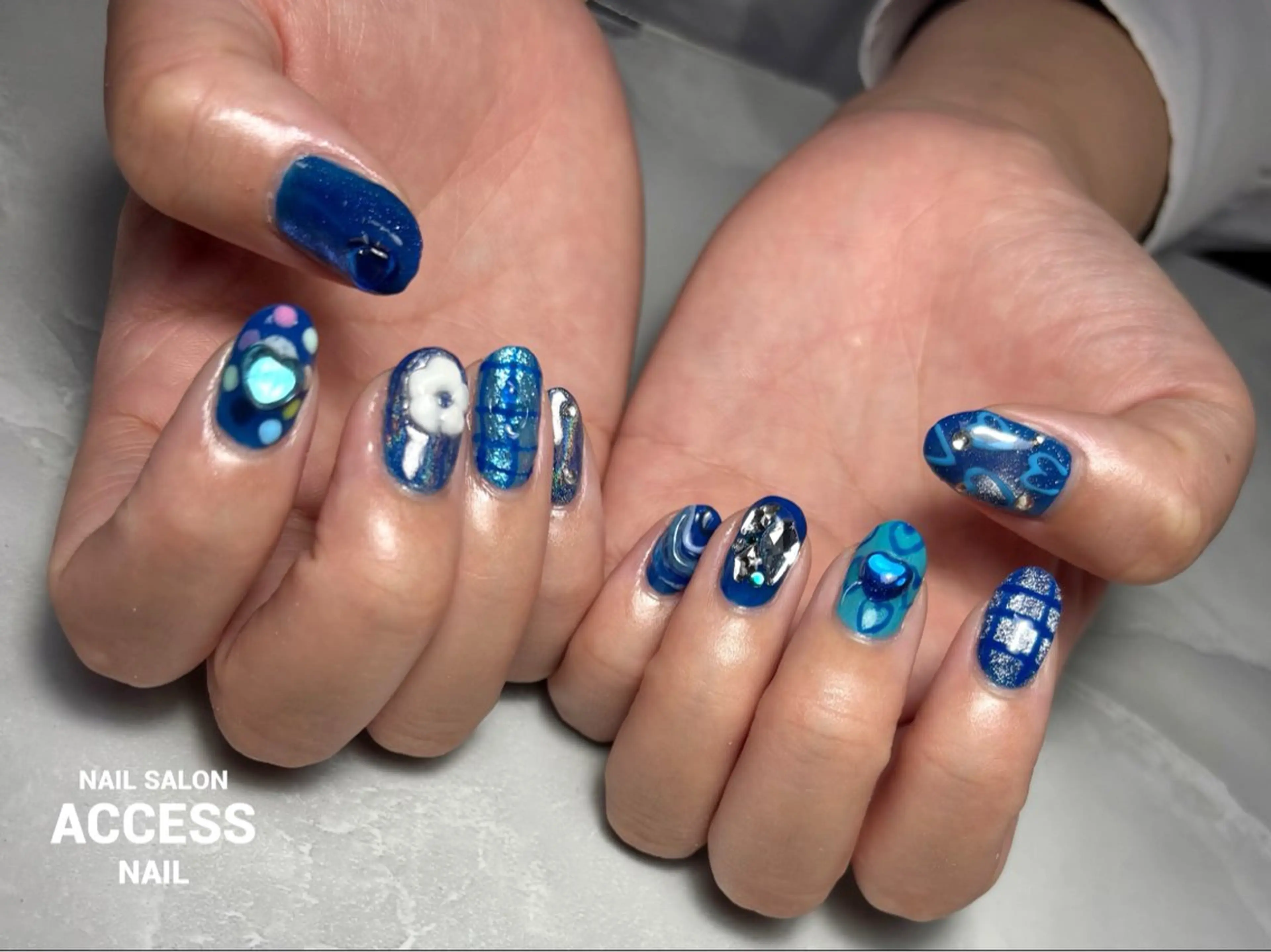 ネイル access nailのネイルデザイン