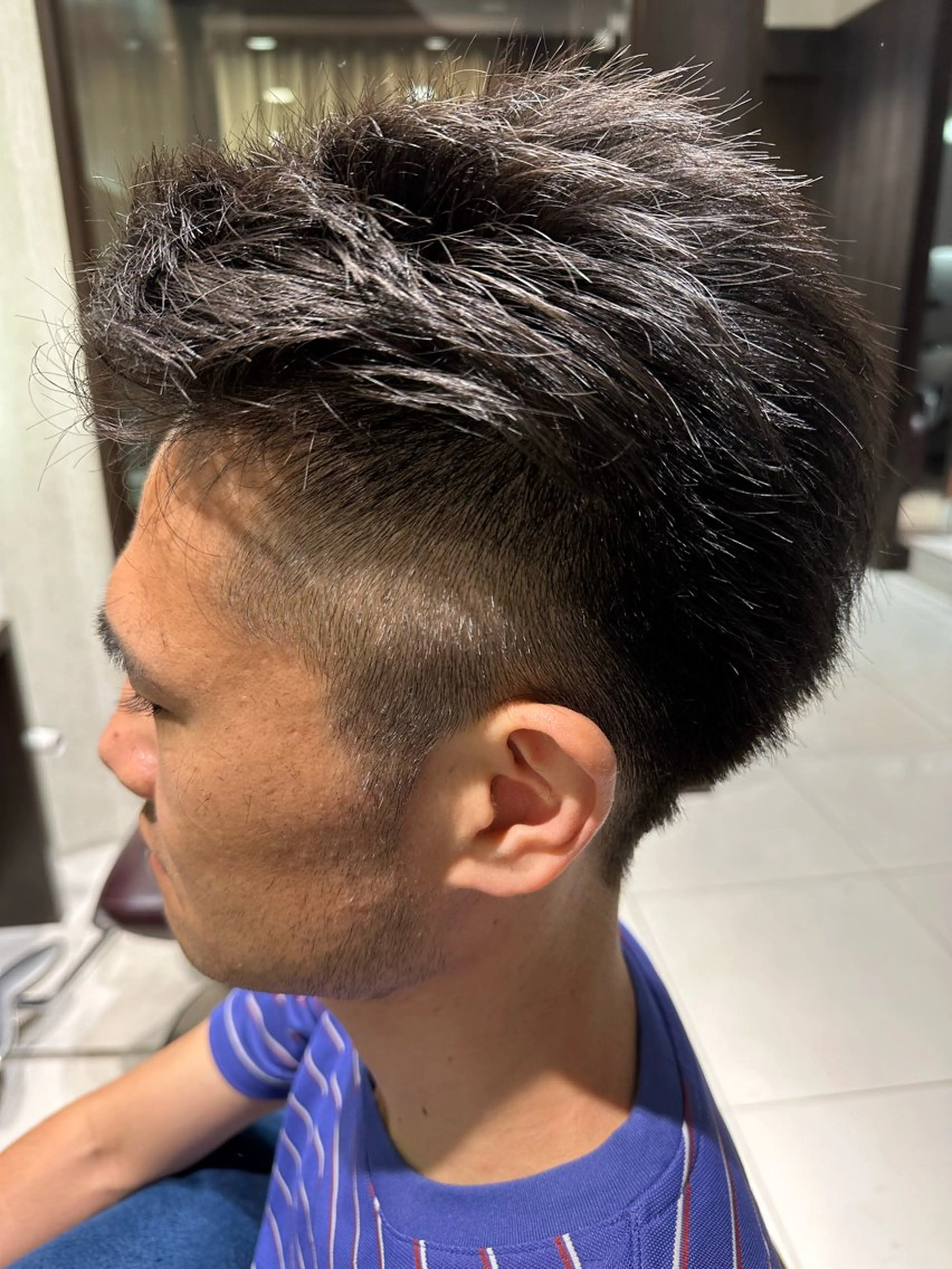 メンズ ブリーチ/艶カラー カノ🌼のヘアスタイル