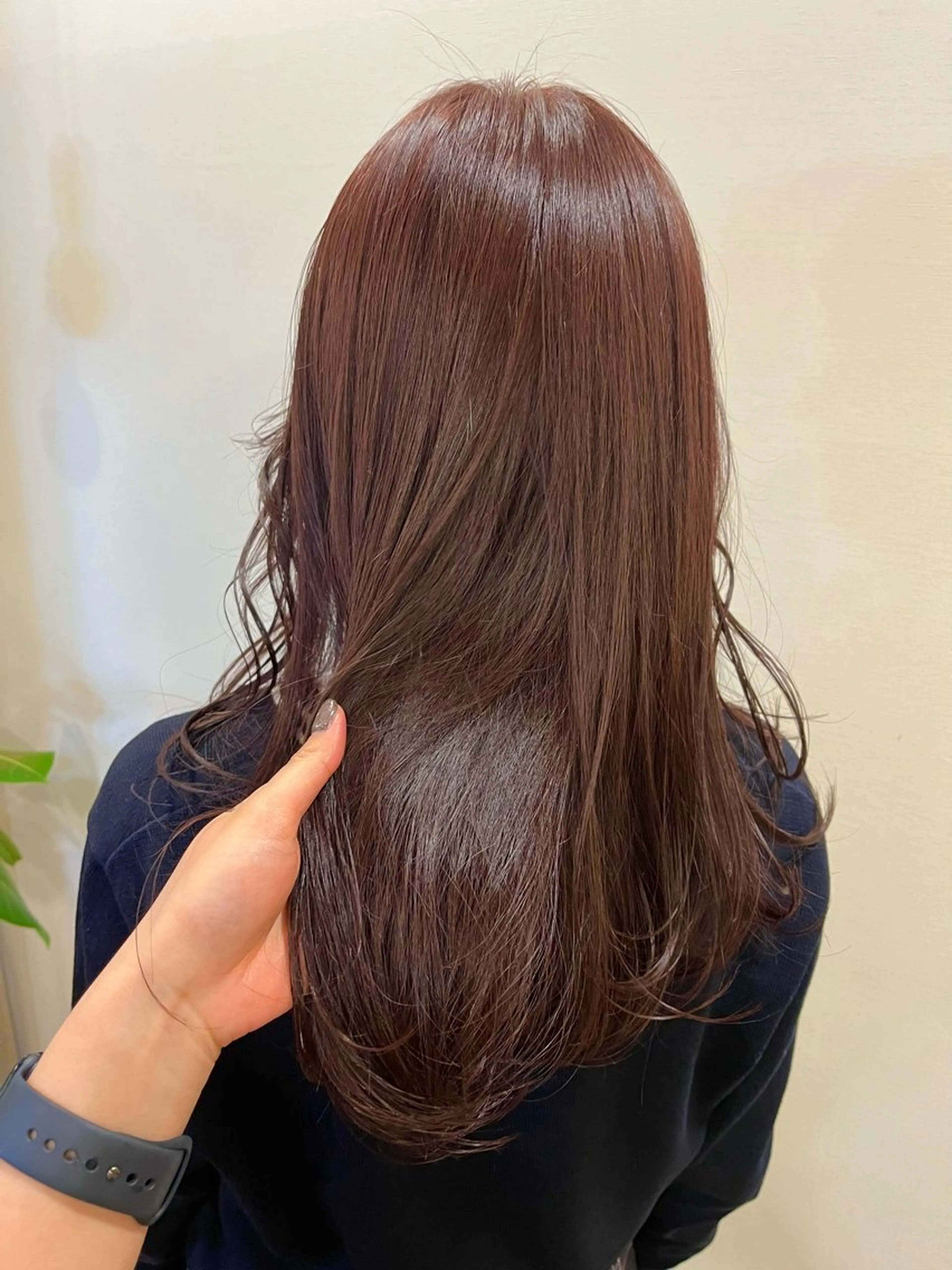 ロング anon所属・田中 結月のヘアスタイル