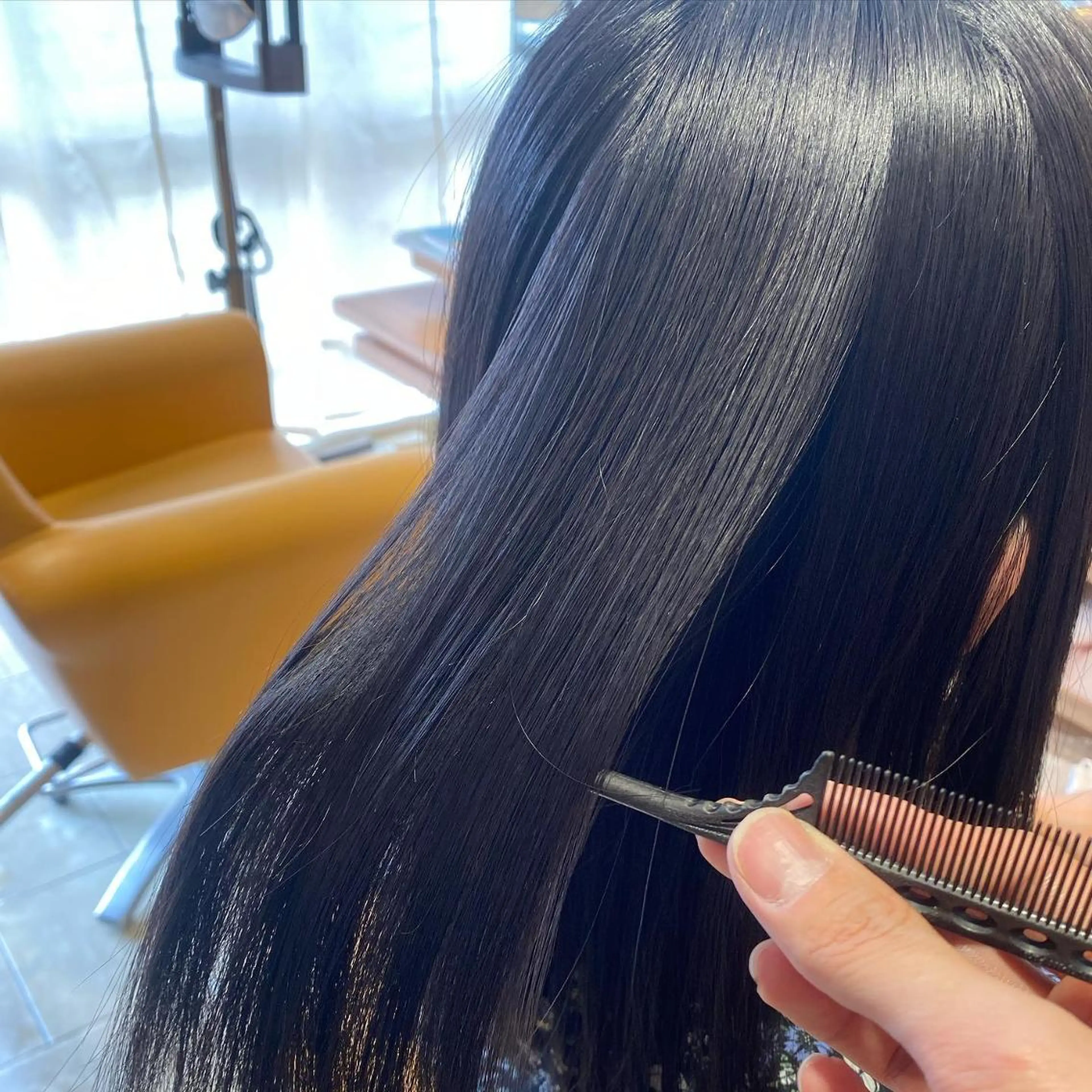 カラー 髪質改善 酸性ストレート 長谷川 智也/ディレクターのヘアスタイル