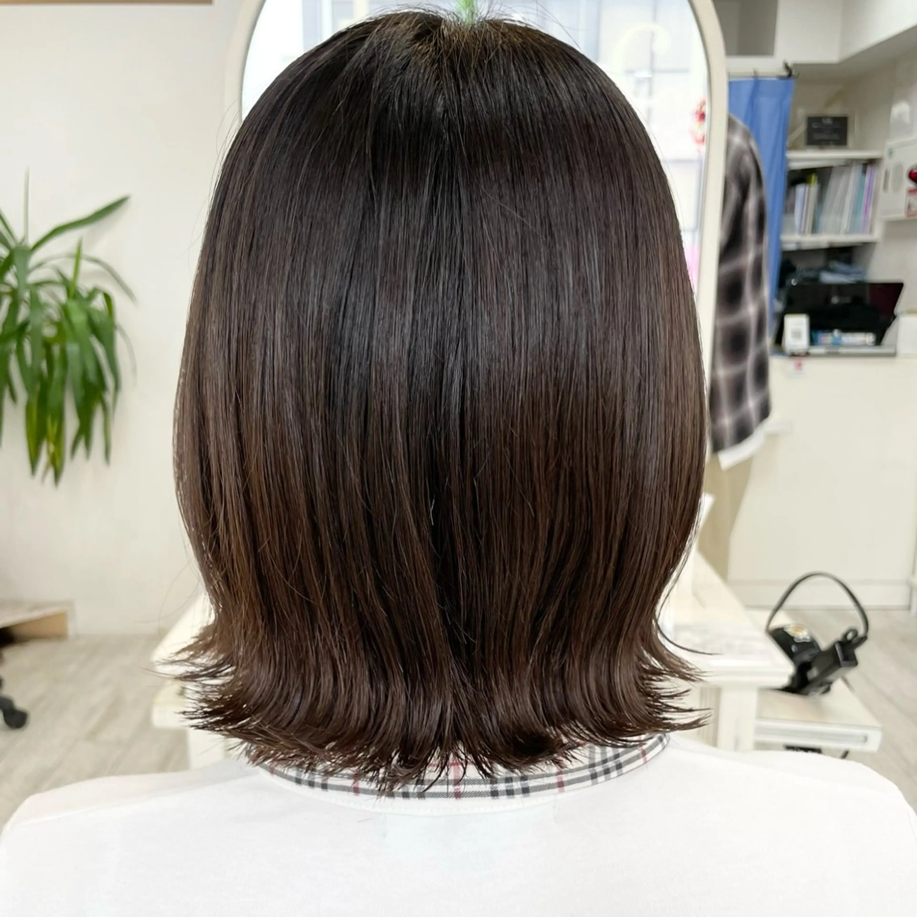 ショート カラー ヘアアレンジ ブラウンカラー カット ヘアカラー トリートメント 町田 あみのヘアスタイル
