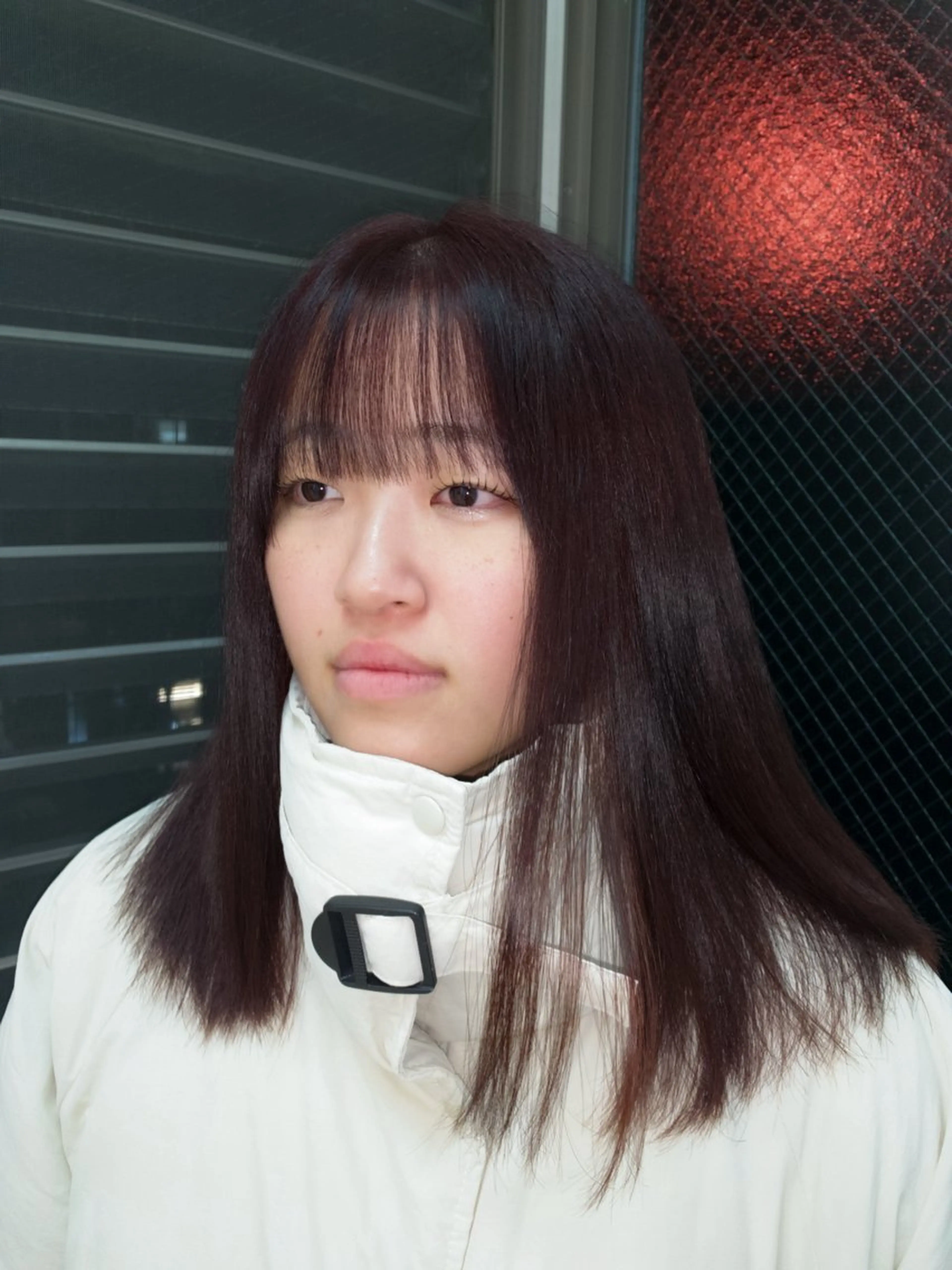 セミロング カラー ヘアカラー yiye青山店所属・yiye shioriのヘアスタイル