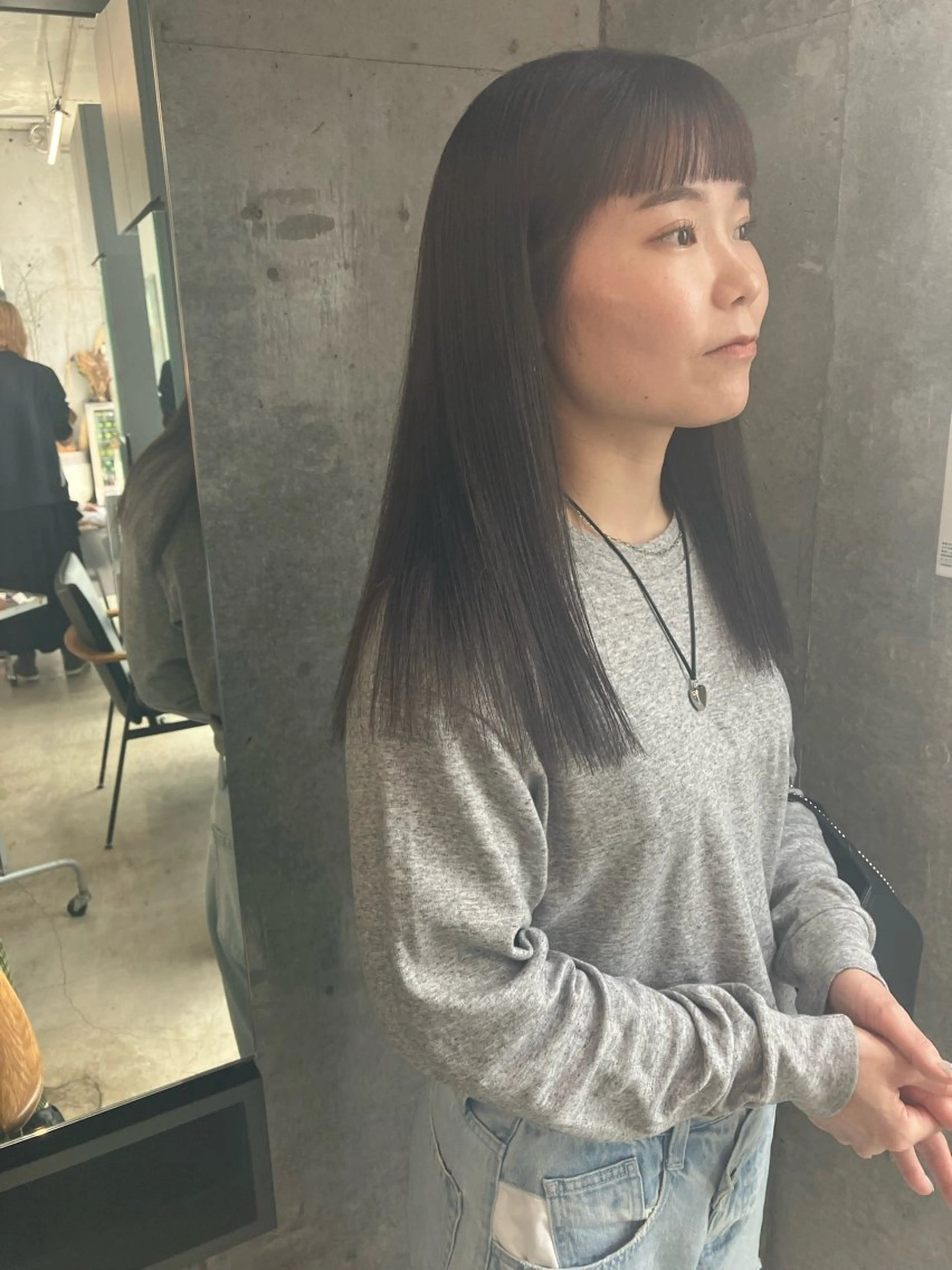 ロング 似合わせカットカラー 👩MINAのヘアスタイル