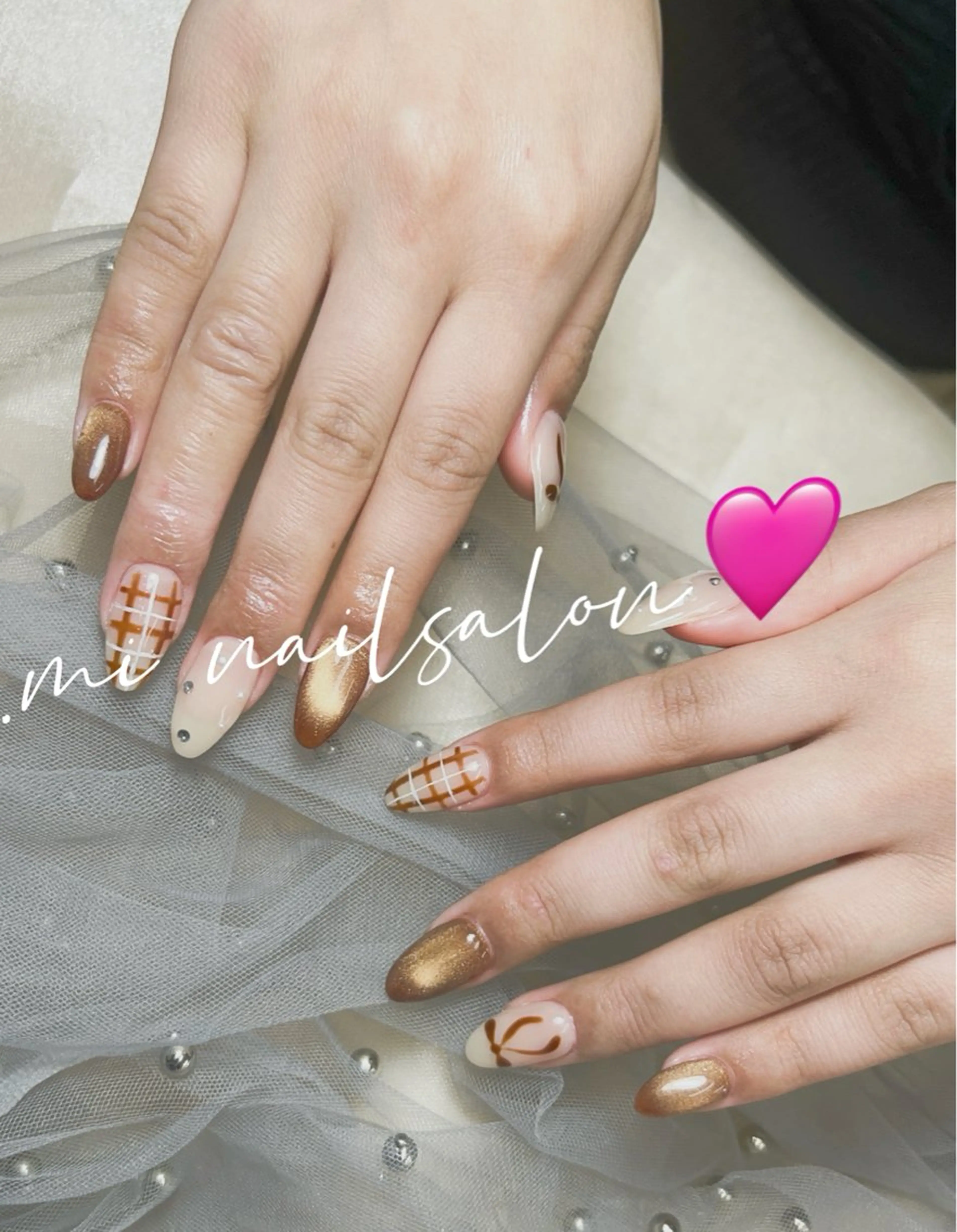 ネイル 持ち込み U·Mi nail salon所属・U·MI 上野御徒町店のネイルデザイン