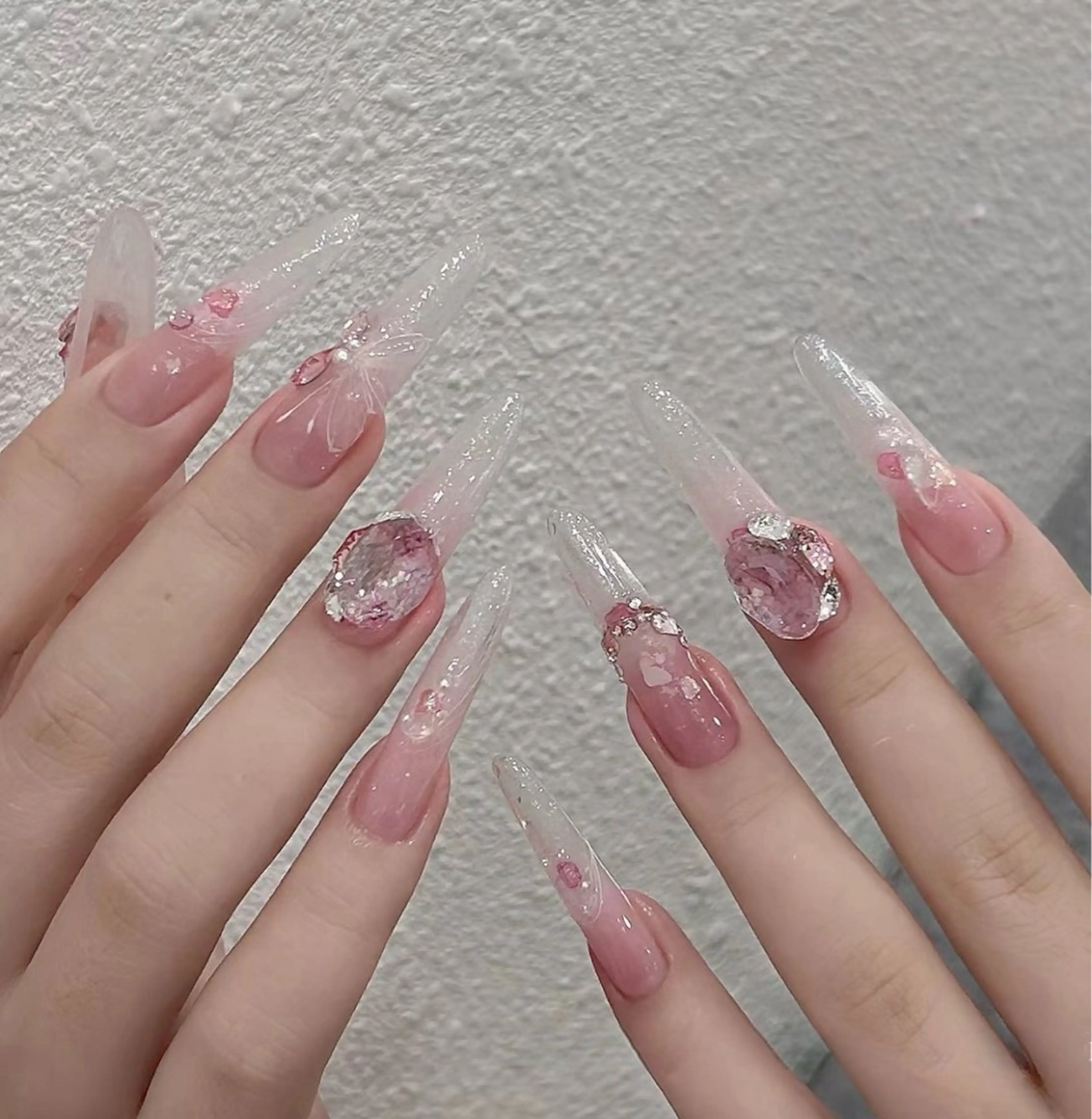 ネイル ハンドネイル 長さだし専門店 M2　rikaのネイルデザイン