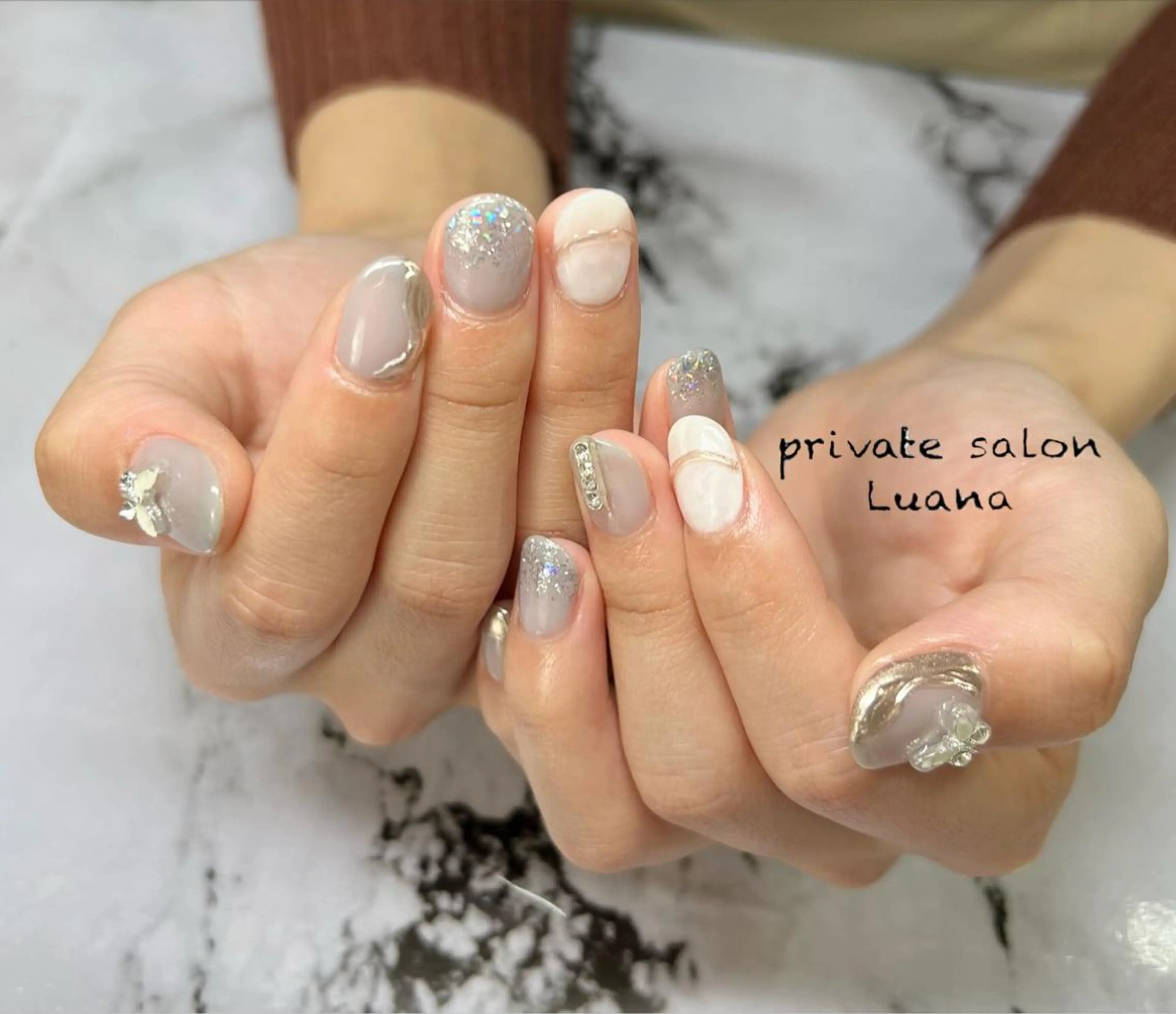 ネイル 自宅ネイルサロン ルアナのネイルデザイン