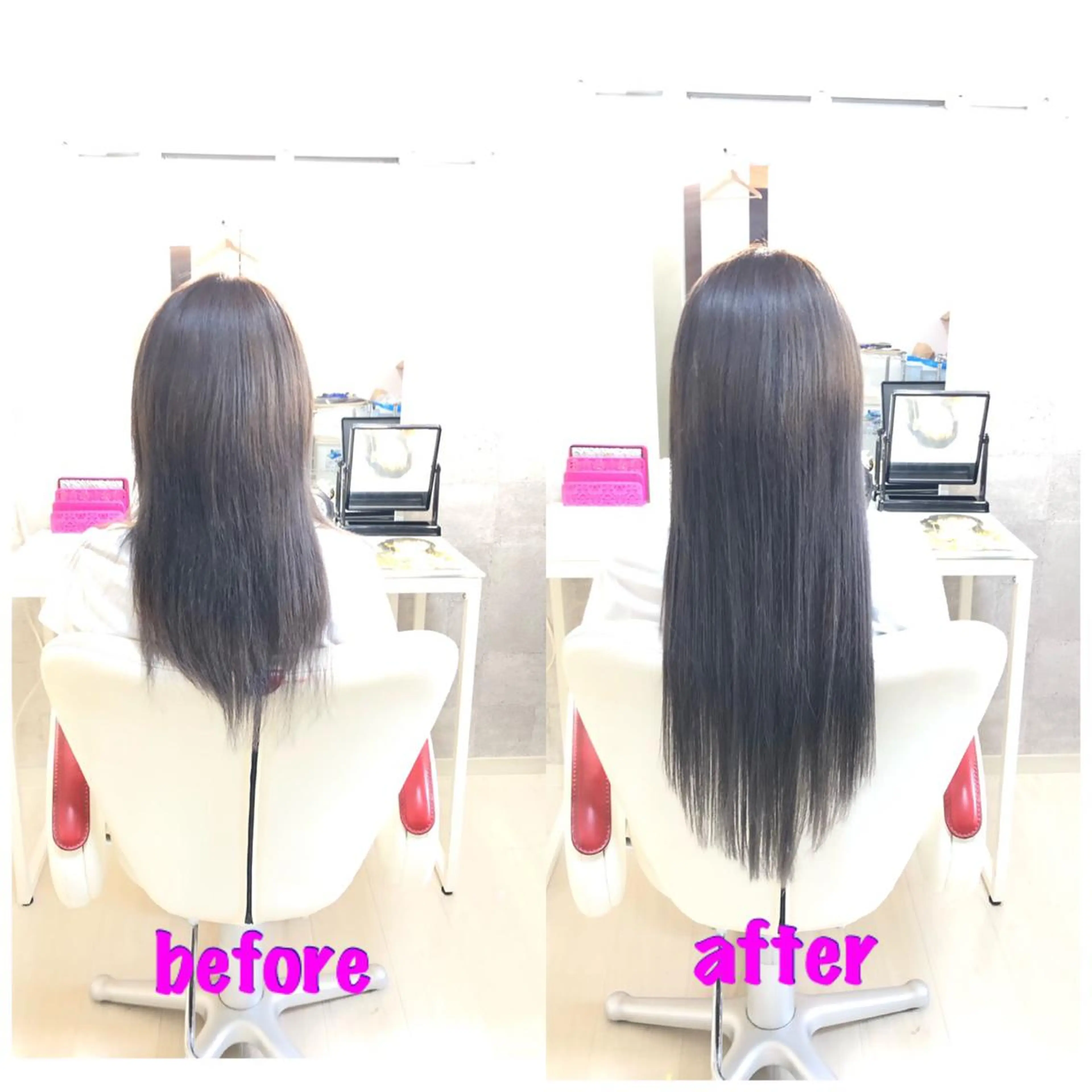 ロング エクステ ドレスアップ心斎橋店所属・🌸ドレスアップ 心斎橋店🌸のヘアスタイル