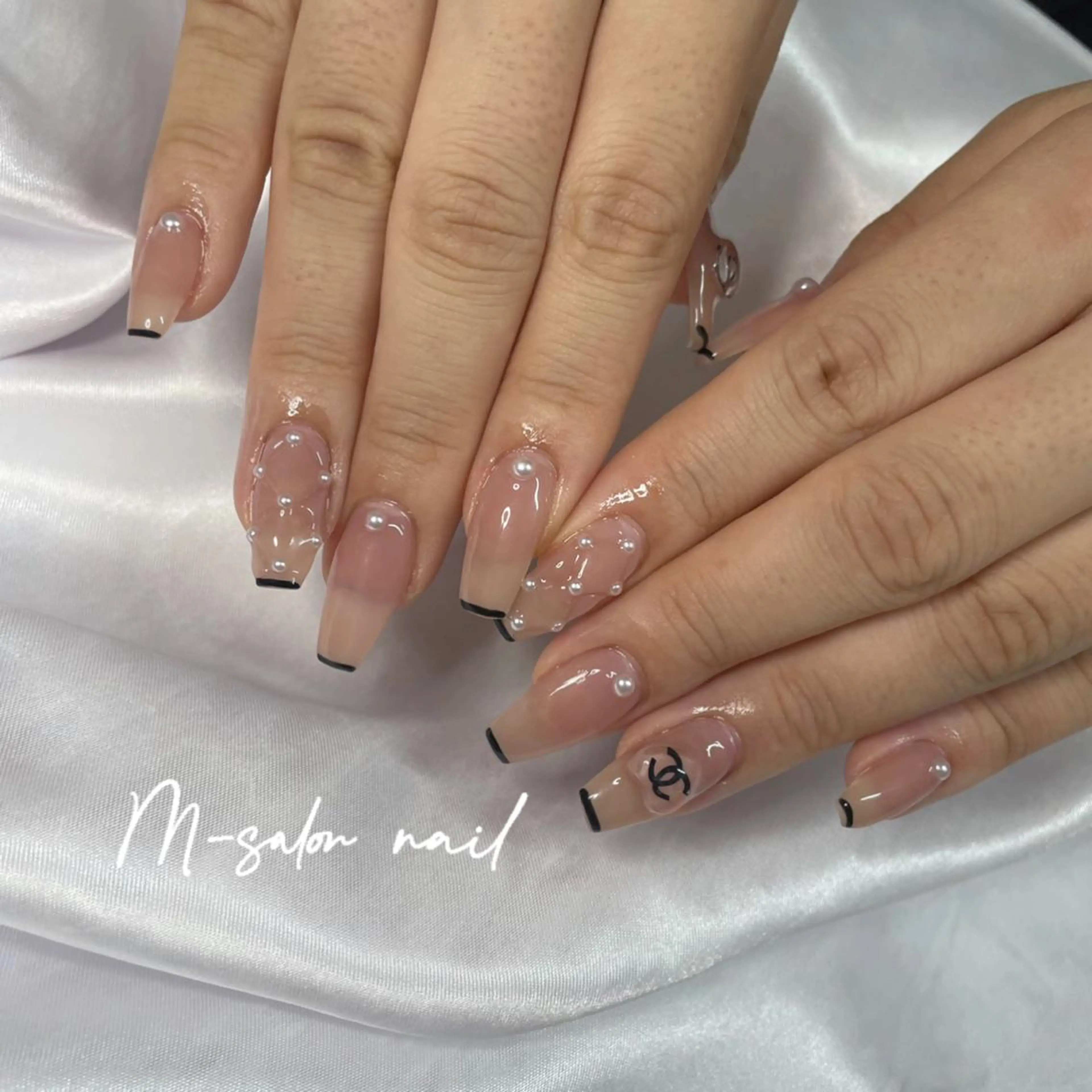 ネイル ハンドネイル 韓国/網紅/パーツ M-salonのネイルデザイン