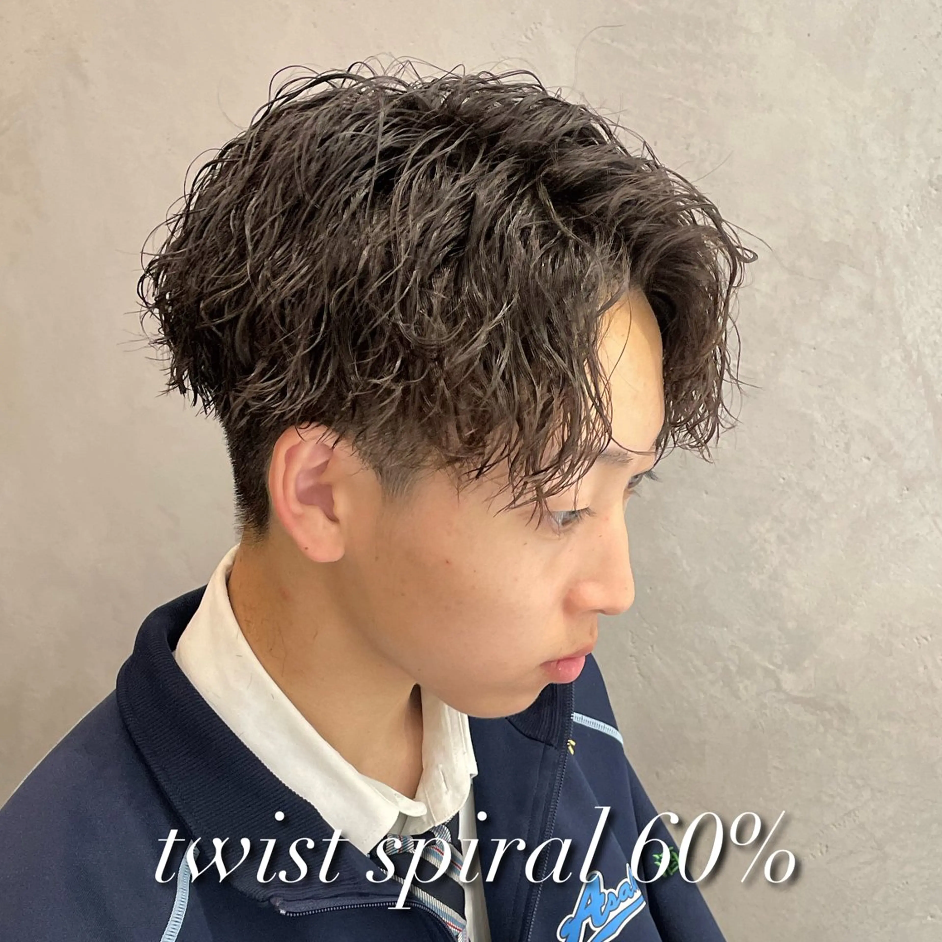 パーマ メンズ カット パーマ 横浜メンズパーマ🔥 大野賢人のヘアスタイル