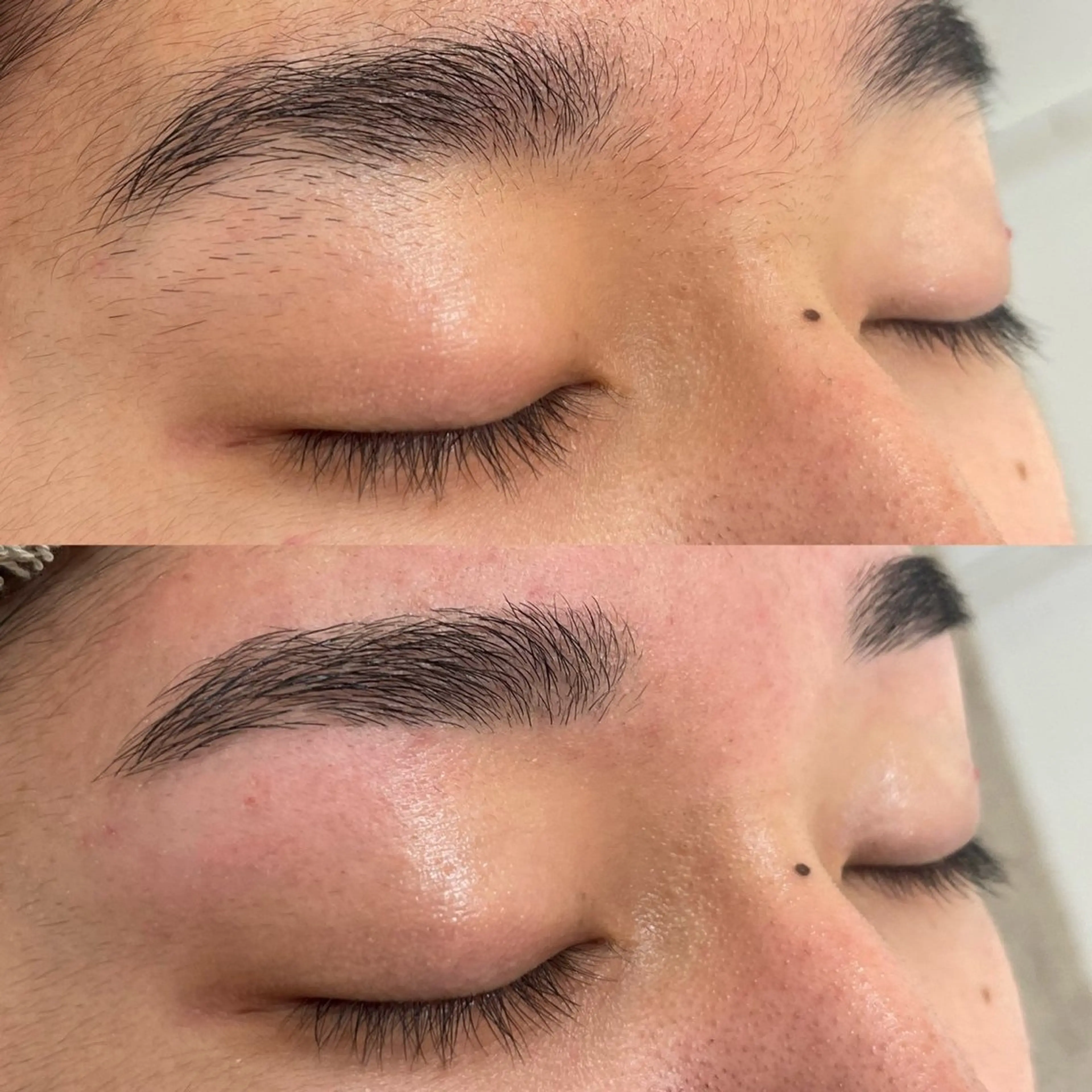 メンズ アイブロウ ワックス脱毛 眉カット その他(アイブロウ) Embellir/ "Aine"🕊のマツエク・マツパデザイン