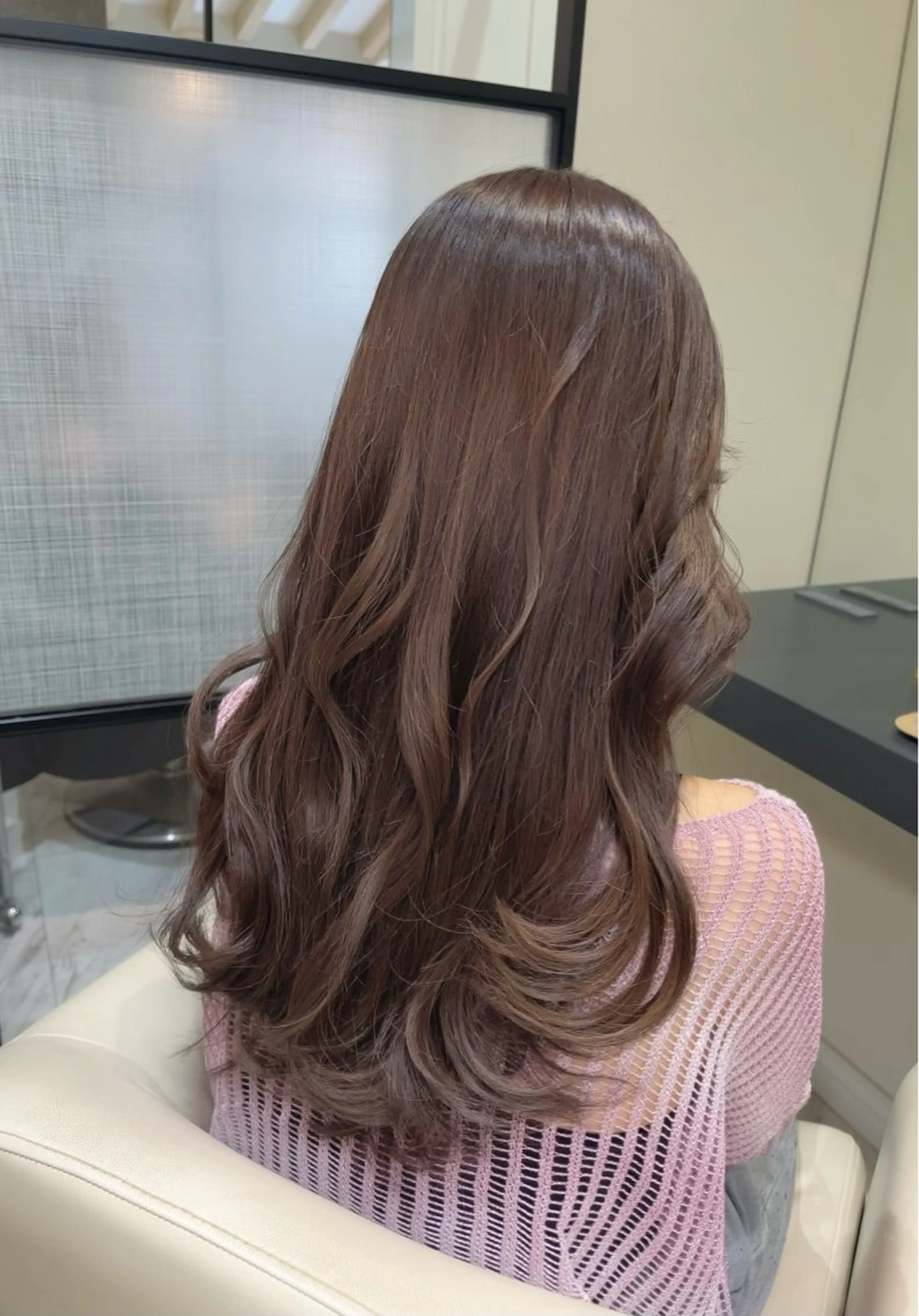 ロング トリートメント the OSCAR所属・韓国ヘアスタイリスト Harukaのヘアスタイル