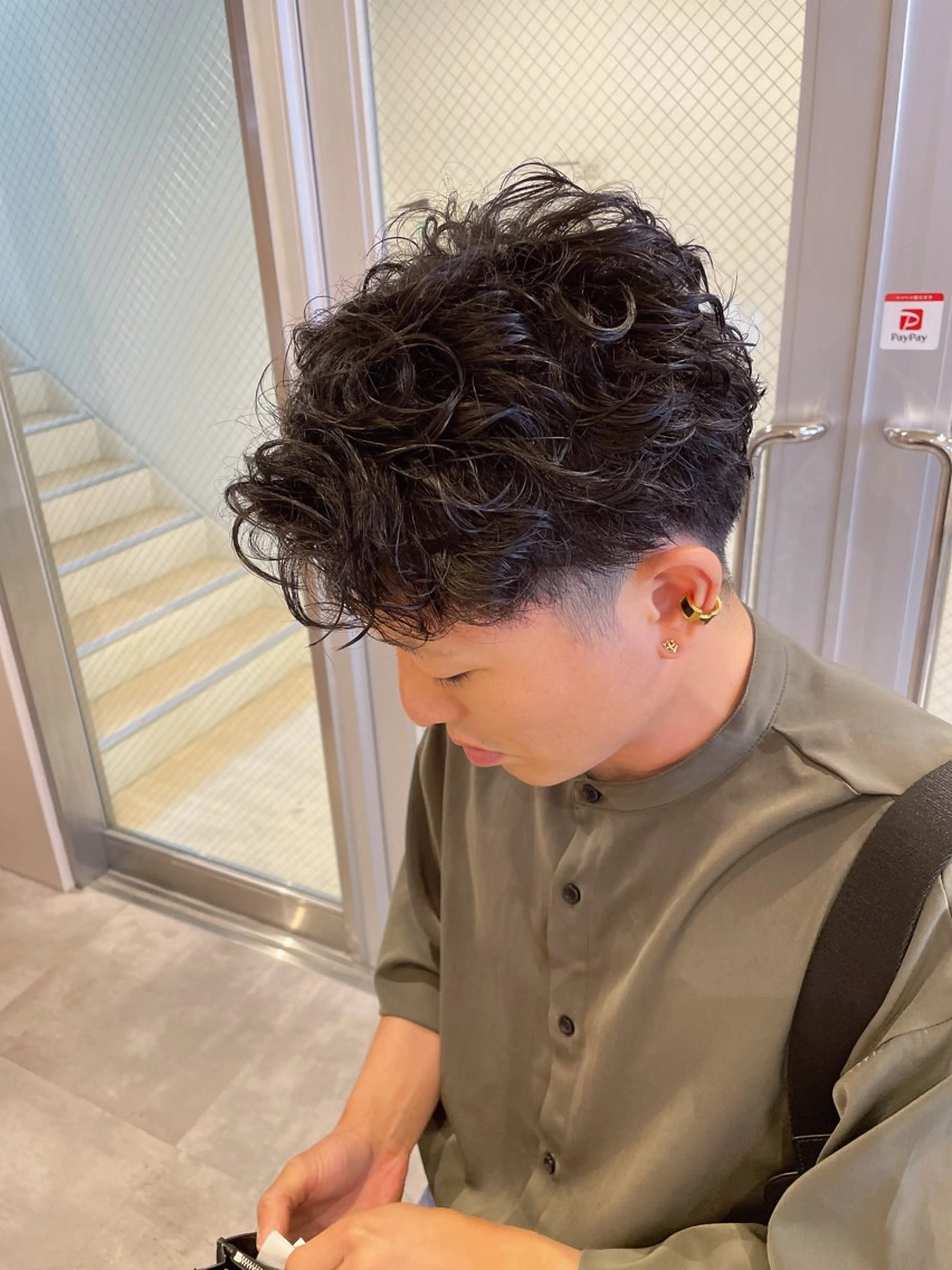 ショート ショートヘア カット パーマ MAQUM所属・【メンズ特化】渡部 京弘/パーマのヘアスタイル