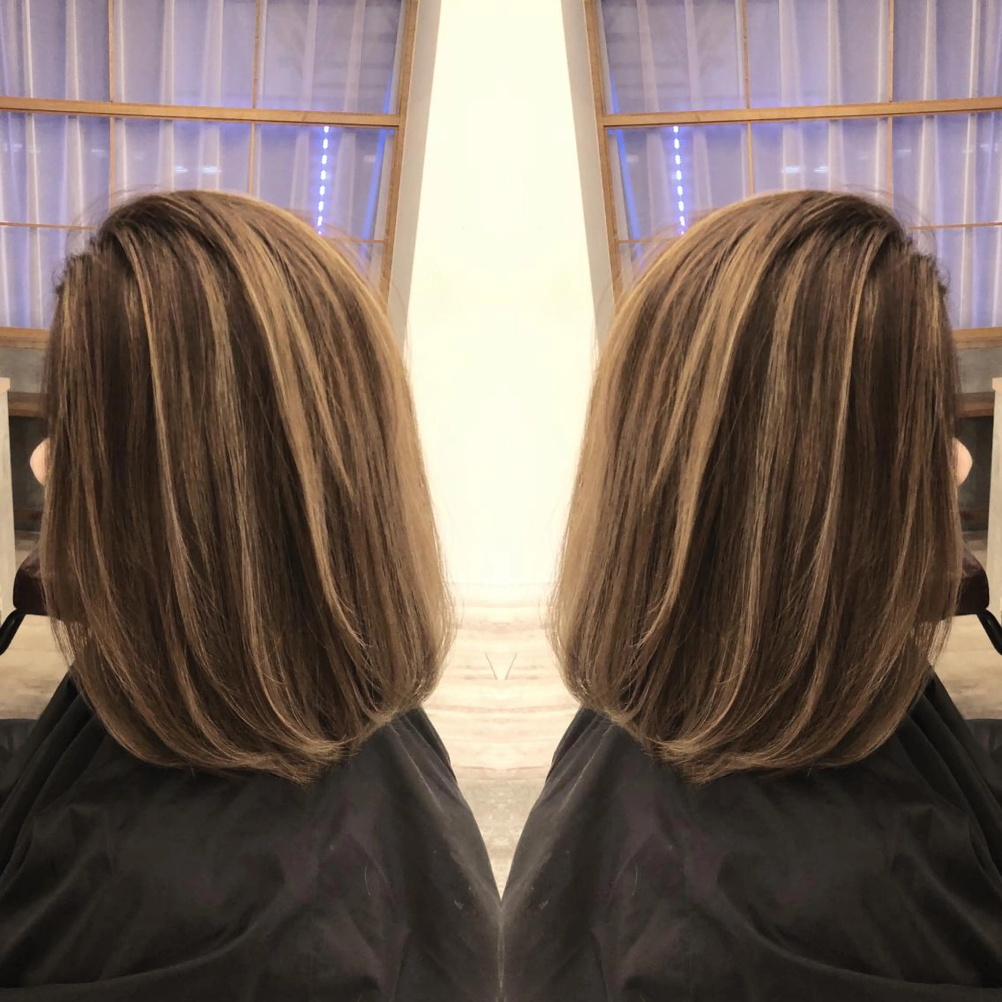 ショート カラー ブリーチカラー🌈 石垣翔太のヘアスタイル