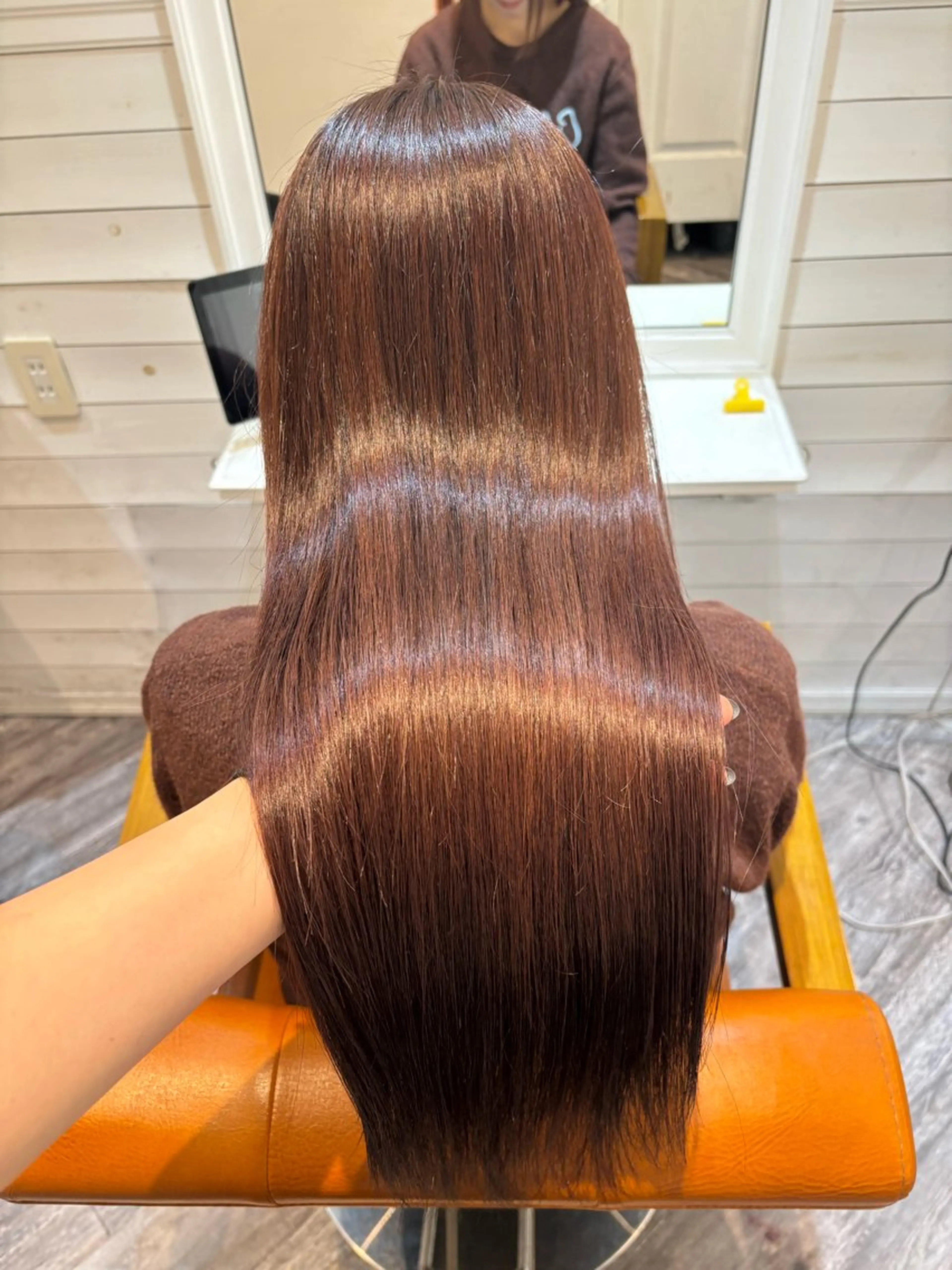 ロング カラー カット ヘアカラー トリートメント Iris by artina 武蔵小杉店【イリス バイ アルティナ】所属・レイヤーカット/ボブ /nene🍥⋆*のヘアスタイル