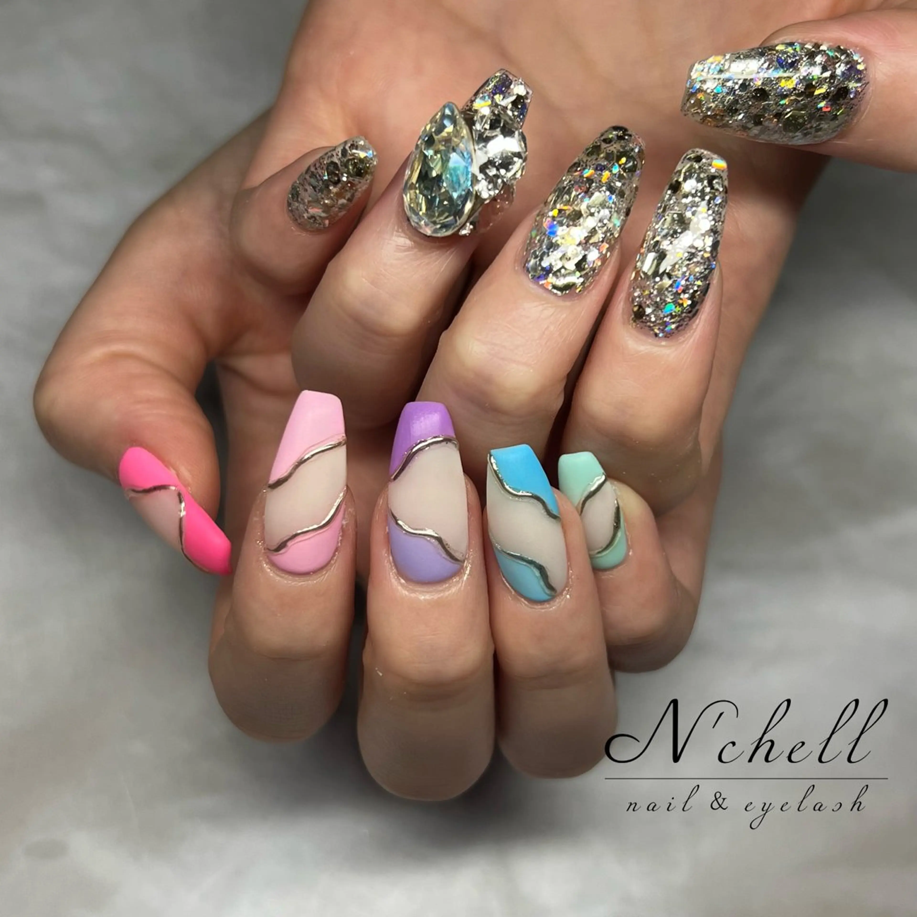 ネイル ハンドネイル Nailist Aoiのネイルデザイン