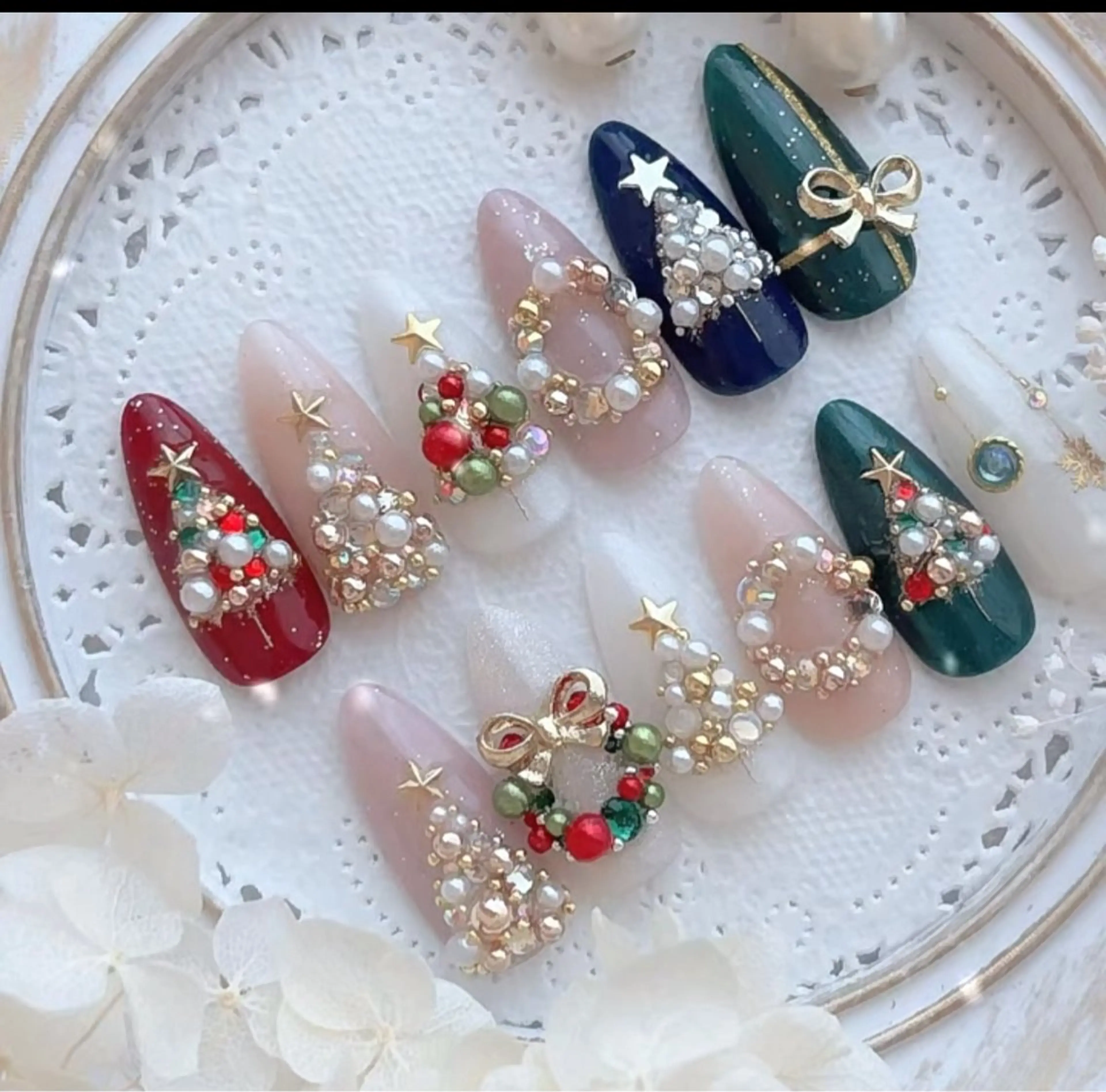 ネイル ラベンダーネイルサロン所属・日暮里♡研修生 チクさん（一同）のネイルデザイン