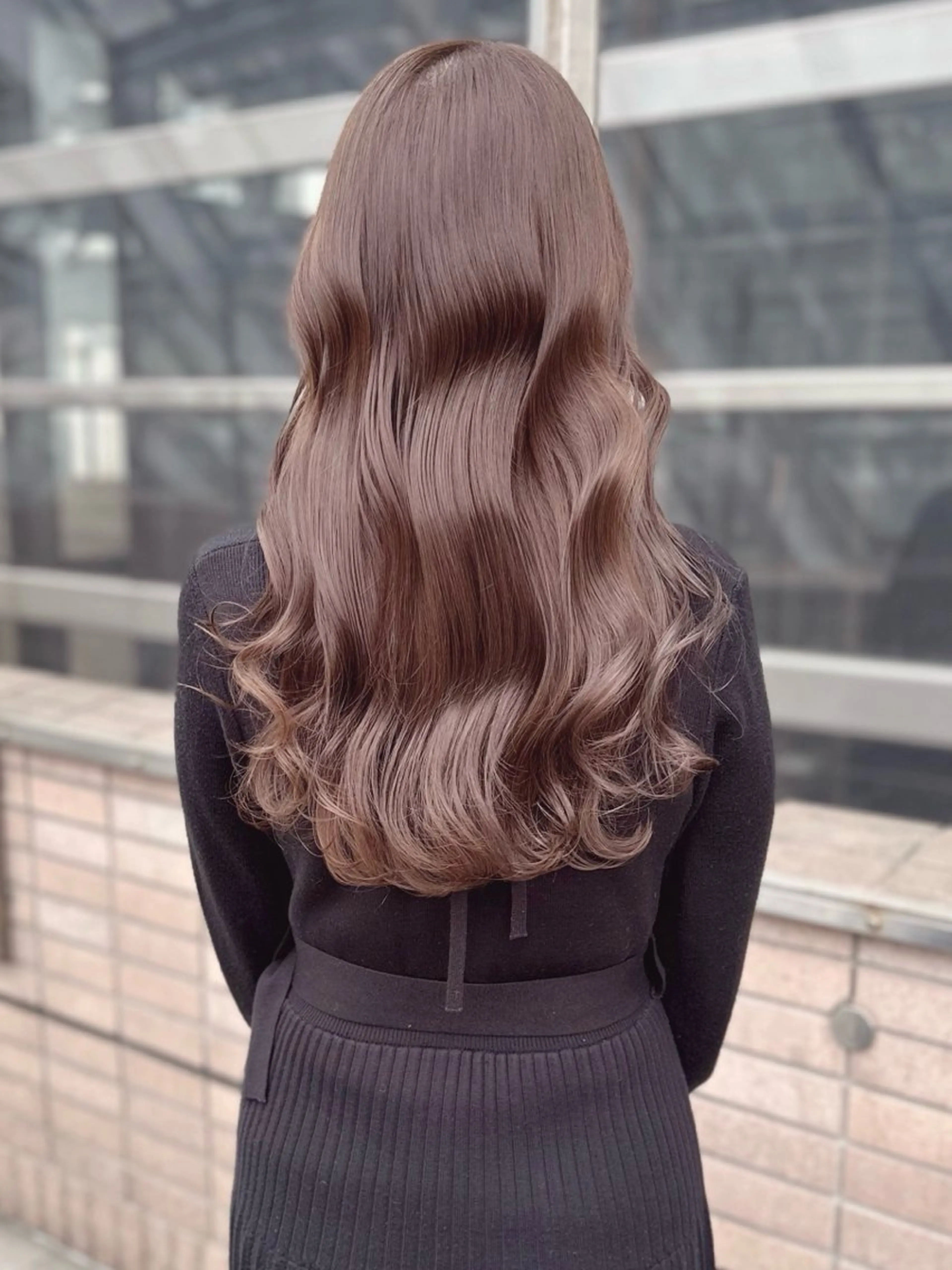 ロング カラー SALOWIN 川崎店所属・ブリーチなしで透明感 🌙有沢透羅のヘアスタイル